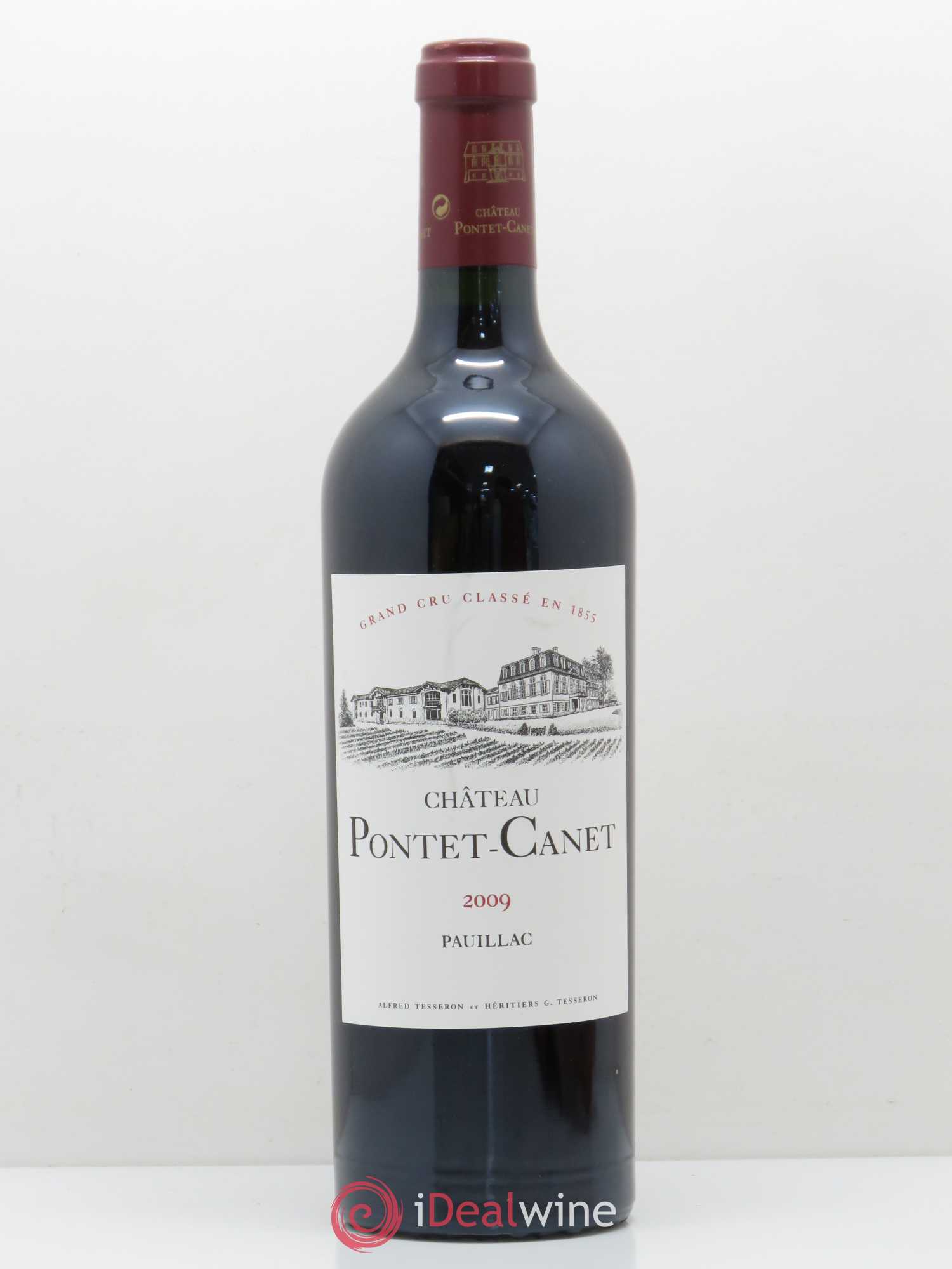 Château Pontet Canet 5ème Grand Cru Classé 2009 - Lot de 1 bouteille - 0