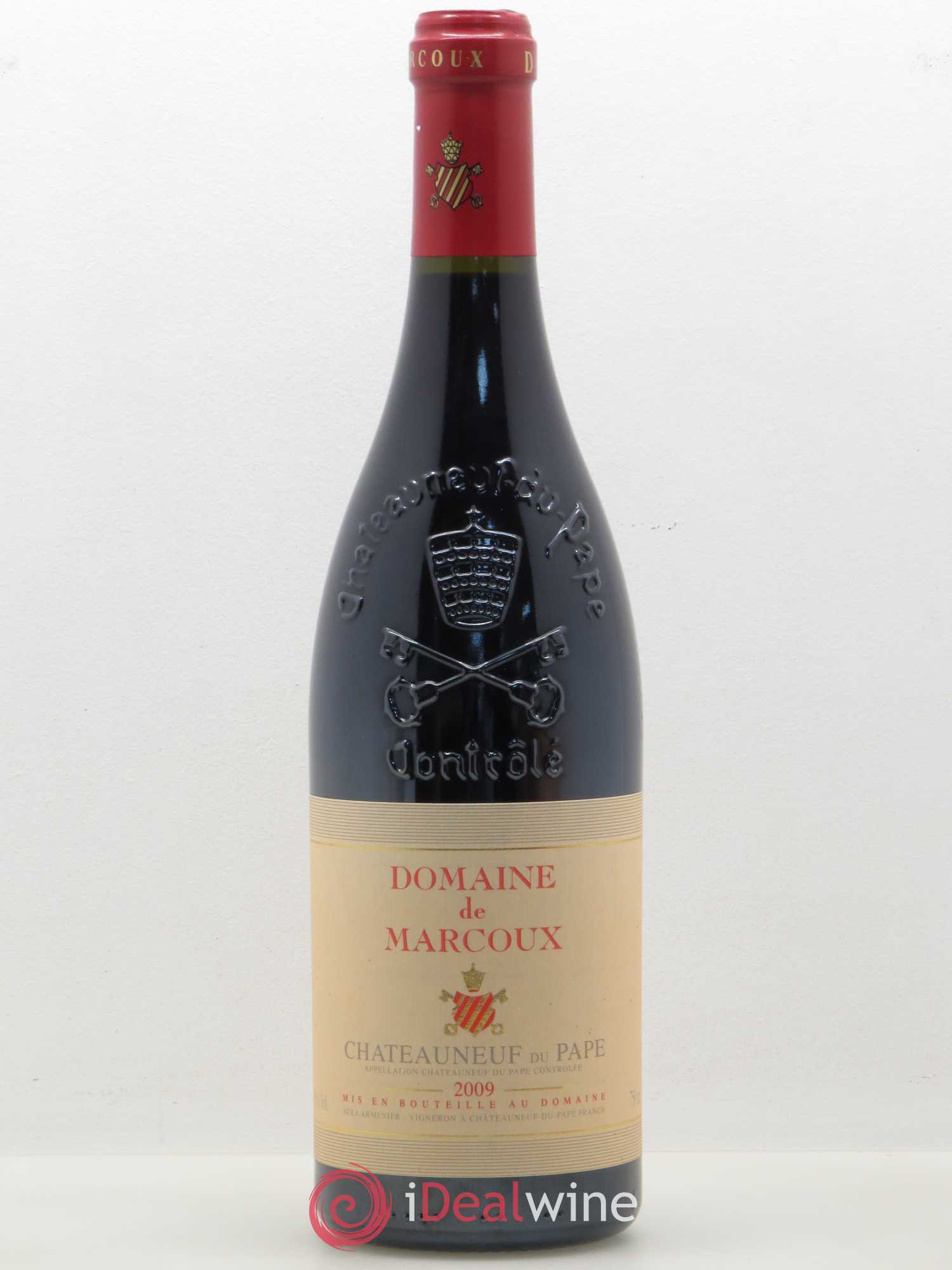 Châteauneuf-du-Pape Marcoux (Domaine de) 2009 - Lot de 1 bouteille - 0