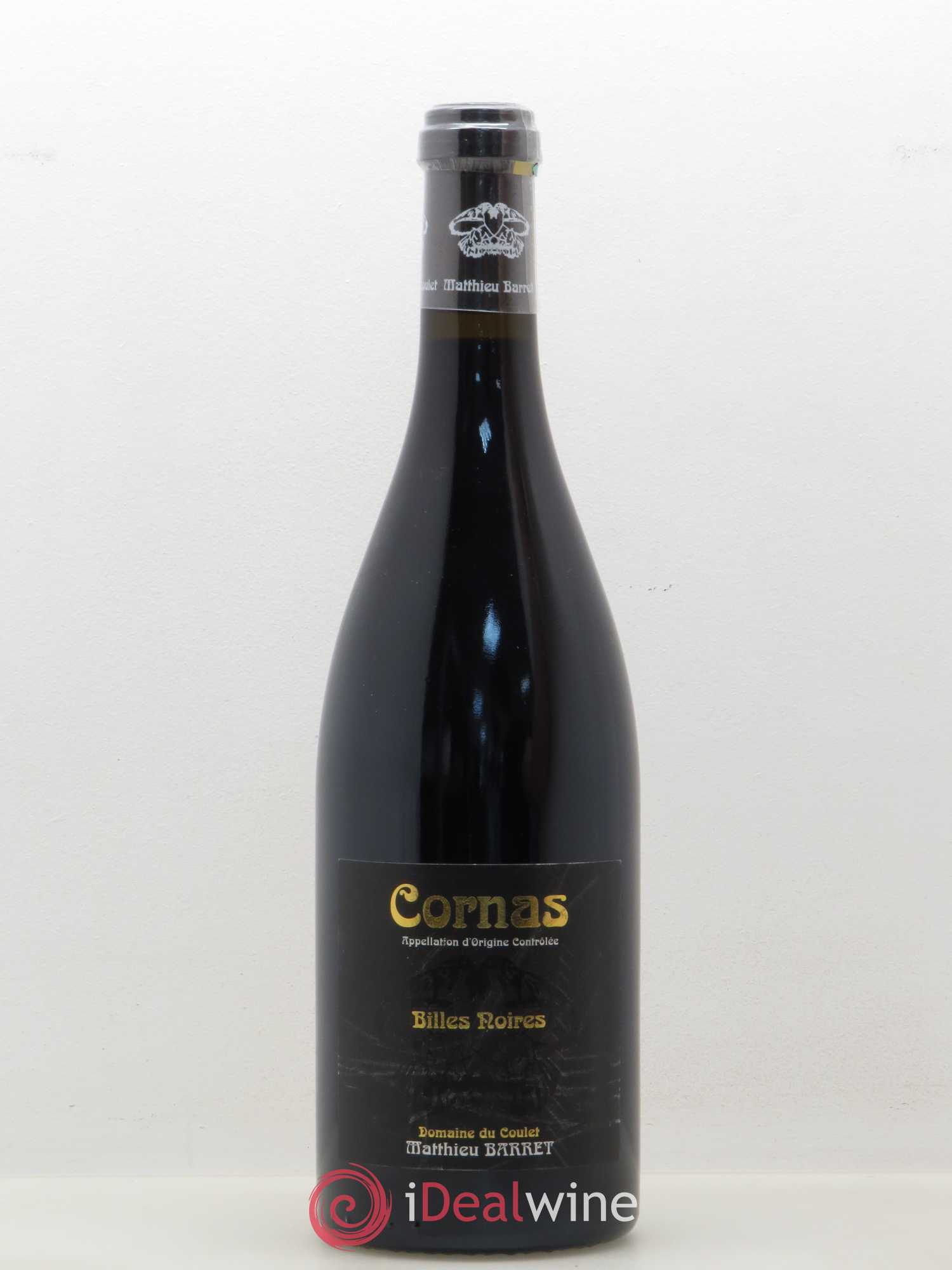 Cornas Billes Noires Coulet (Domaine du) - Matthieu Barret 2010 - Lot de 1 bouteille - 0