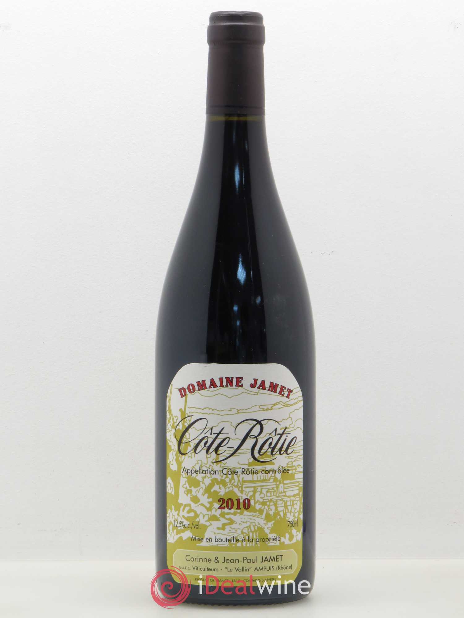 Côte-Rôtie Jamet (Domaine) 2010 - Lot de 1 bouteille - 0