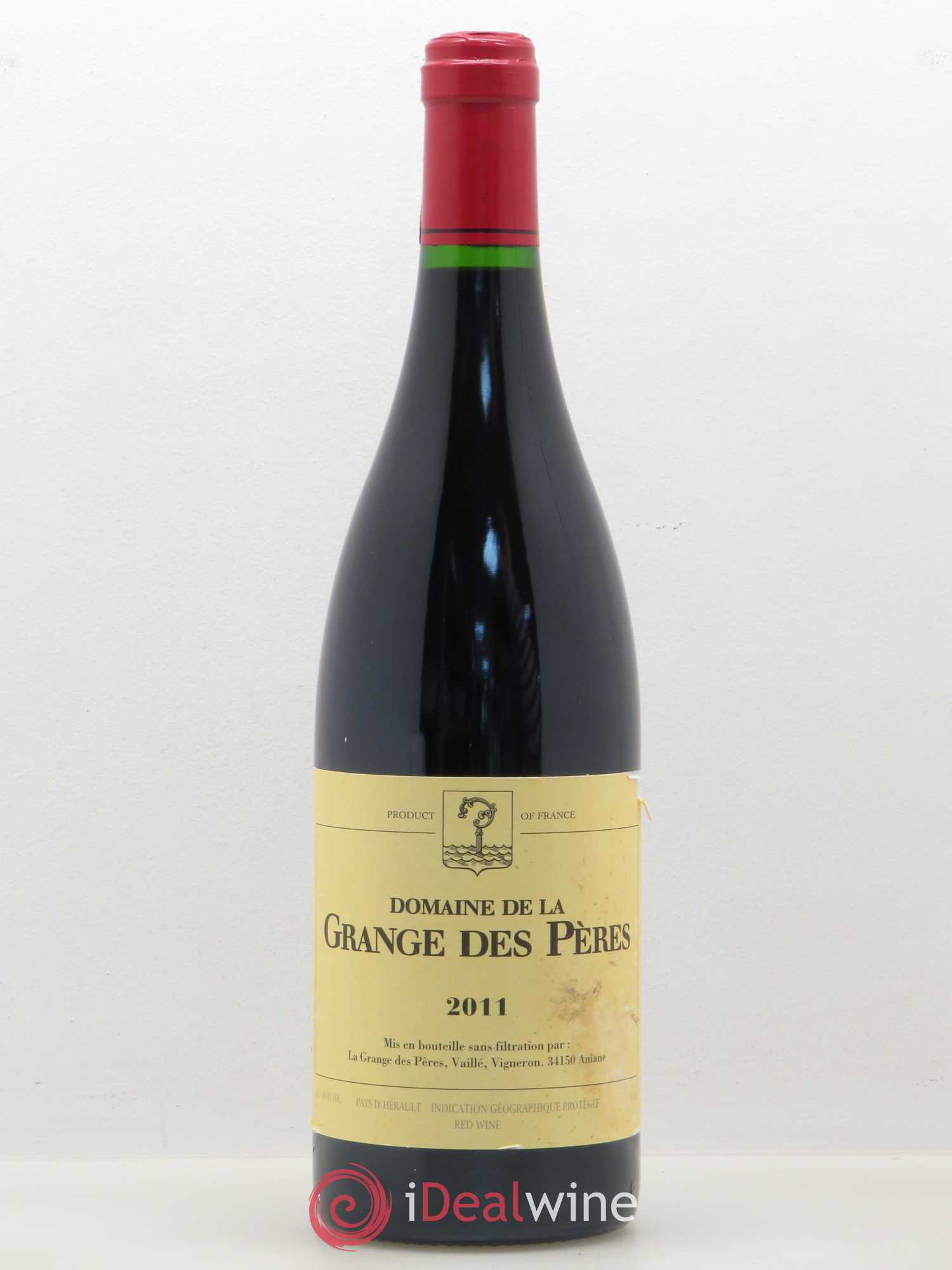 Pays d'Hérault Grange des Pères Laurent Vaillé 2011 - Lot de 1 bouteille - 0