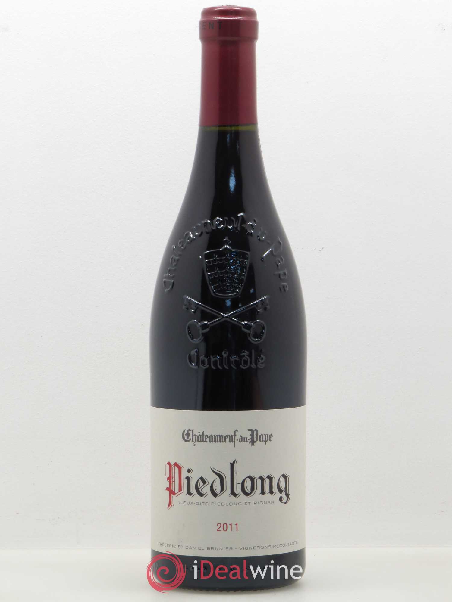 Châteauneuf-du-Pape Vieux Télégraphe (Domaine du) Piedlong Vignobles Brunier 2011 - Lot de 1 bouteille - 0