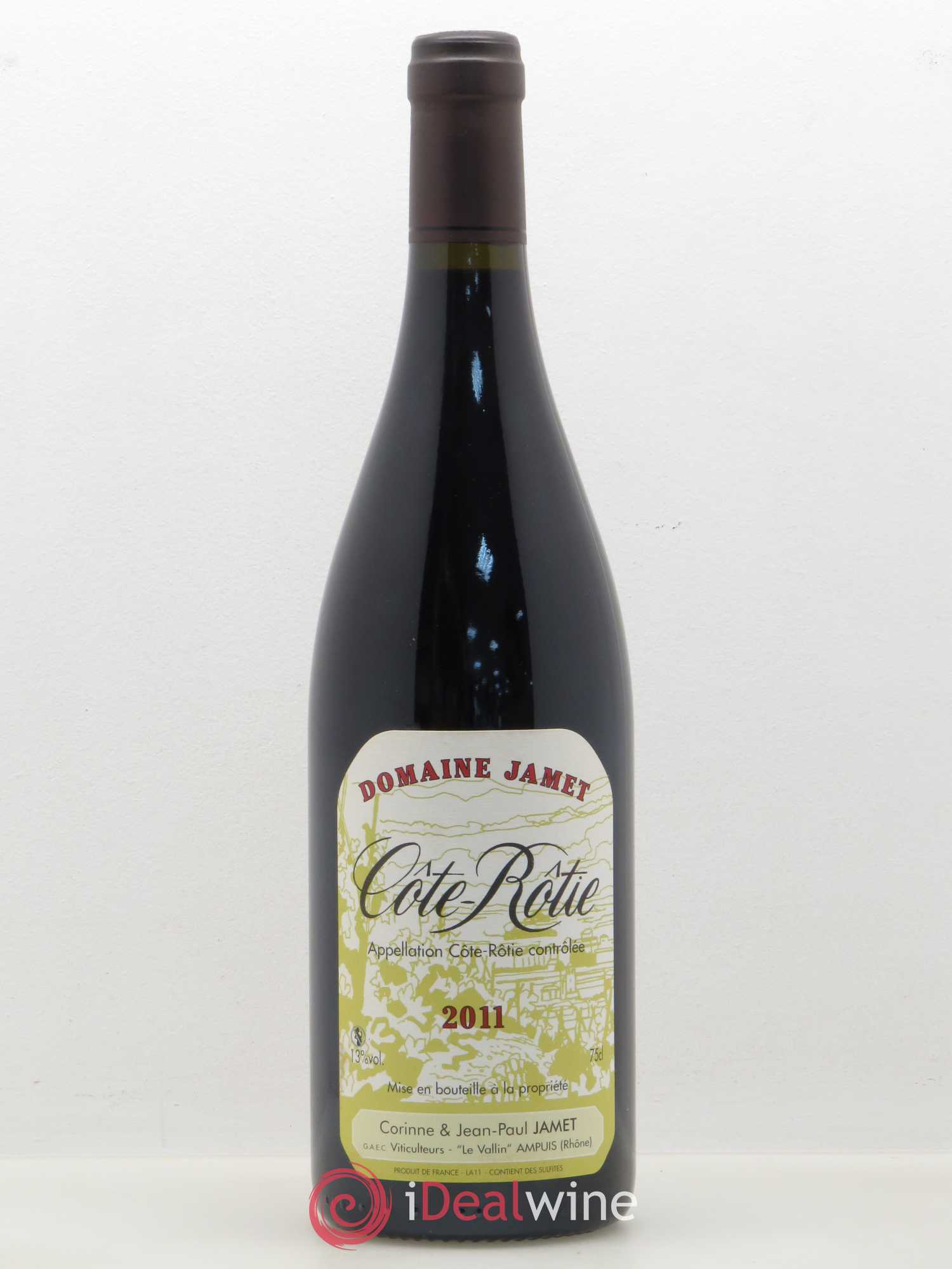 Côte-Rôtie Jamet (Domaine) 2011 - Lot de 1 bouteille - 0