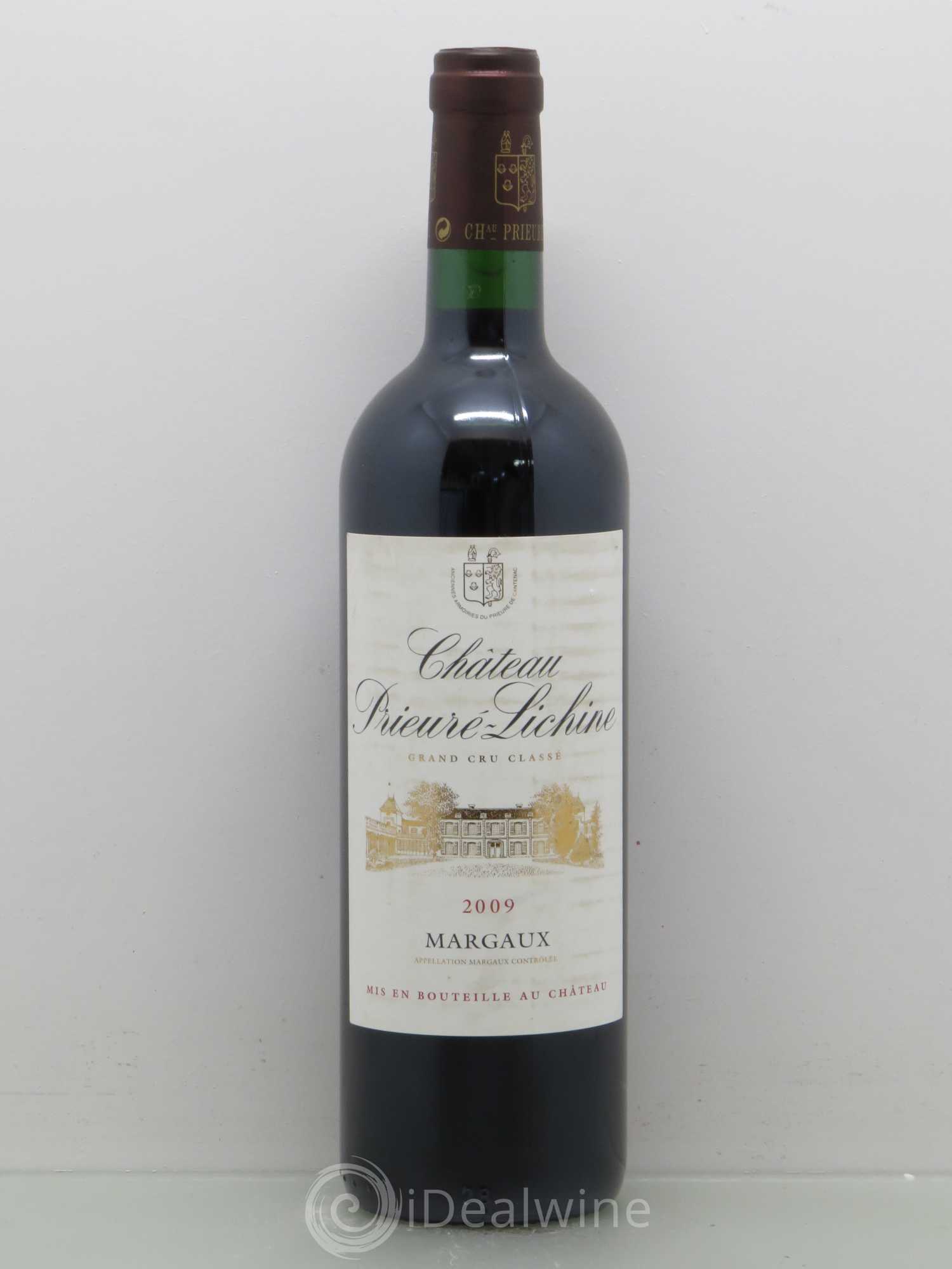 Château Prieuré Lichine 4ème Grand Cru Classé 2009 - Lot de 1 bouteille - 0