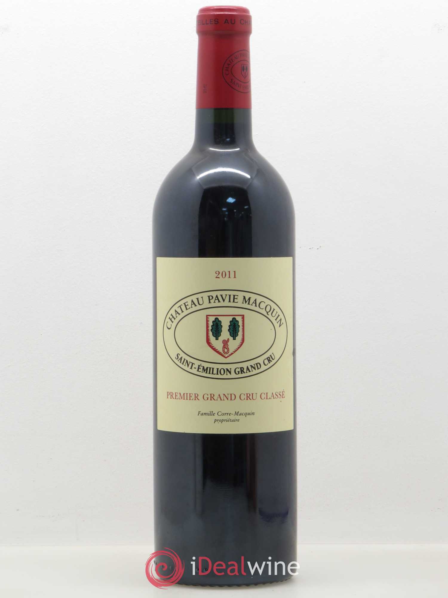 Château Pavie Macquin 1er Grand Cru Classé B 2011 - Lot de 1 bouteille - 0
