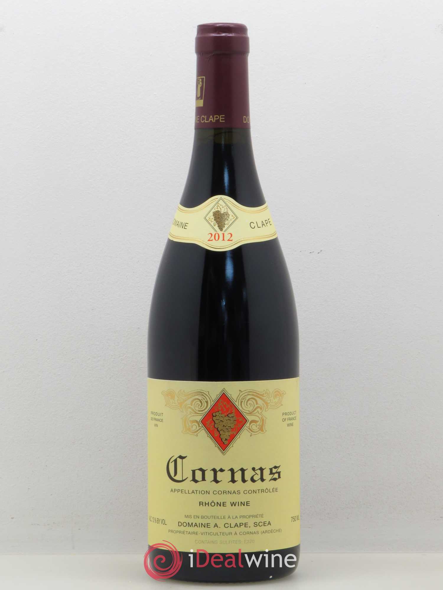 Cornas Auguste Clape 2012 - Lot de 1 bouteille - 0