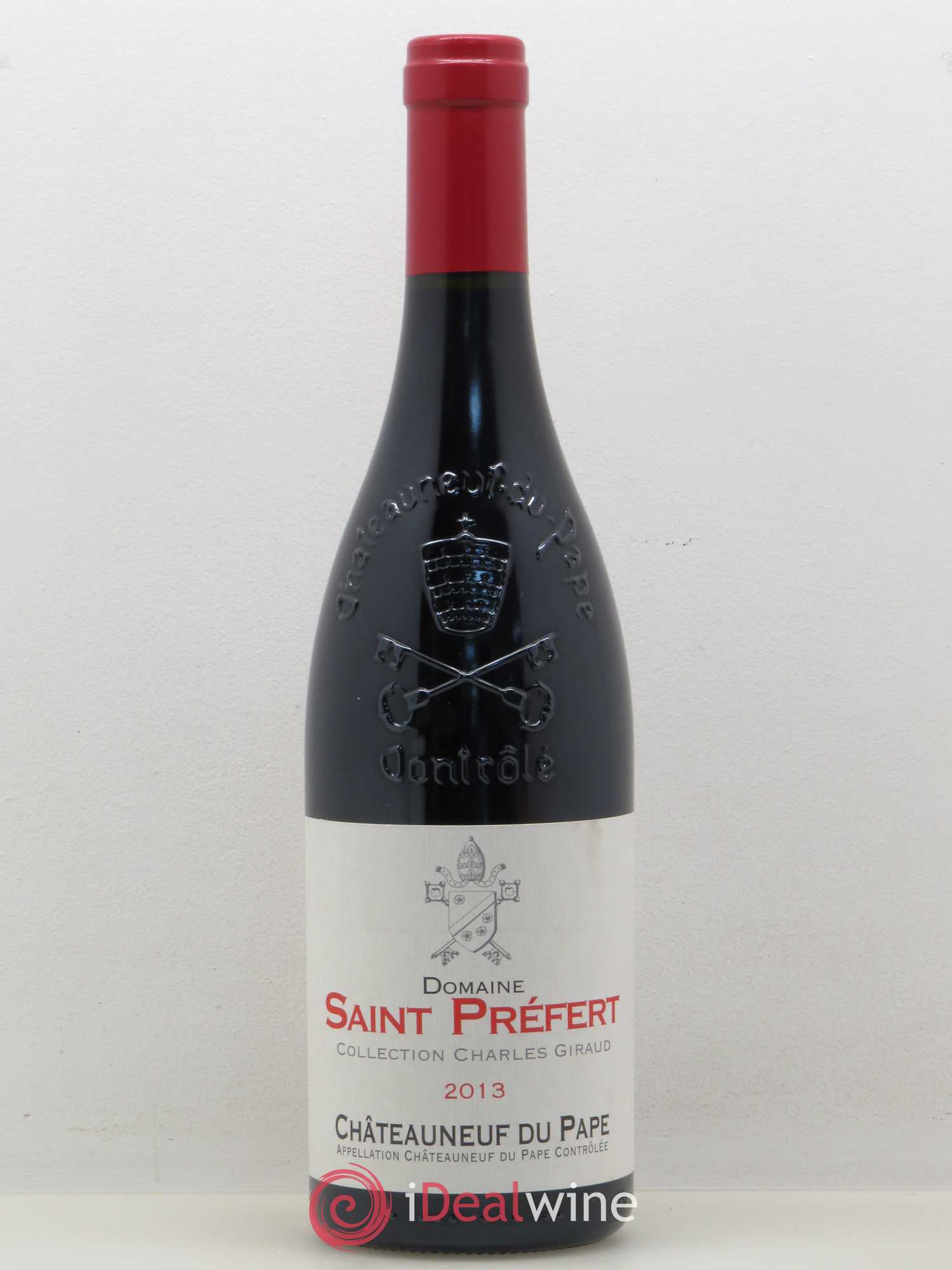 Châteauneuf-du-Pape Collection Charles Giraud Domaine Saint-Préfert 2013 - Lot de 1 bouteille - 0