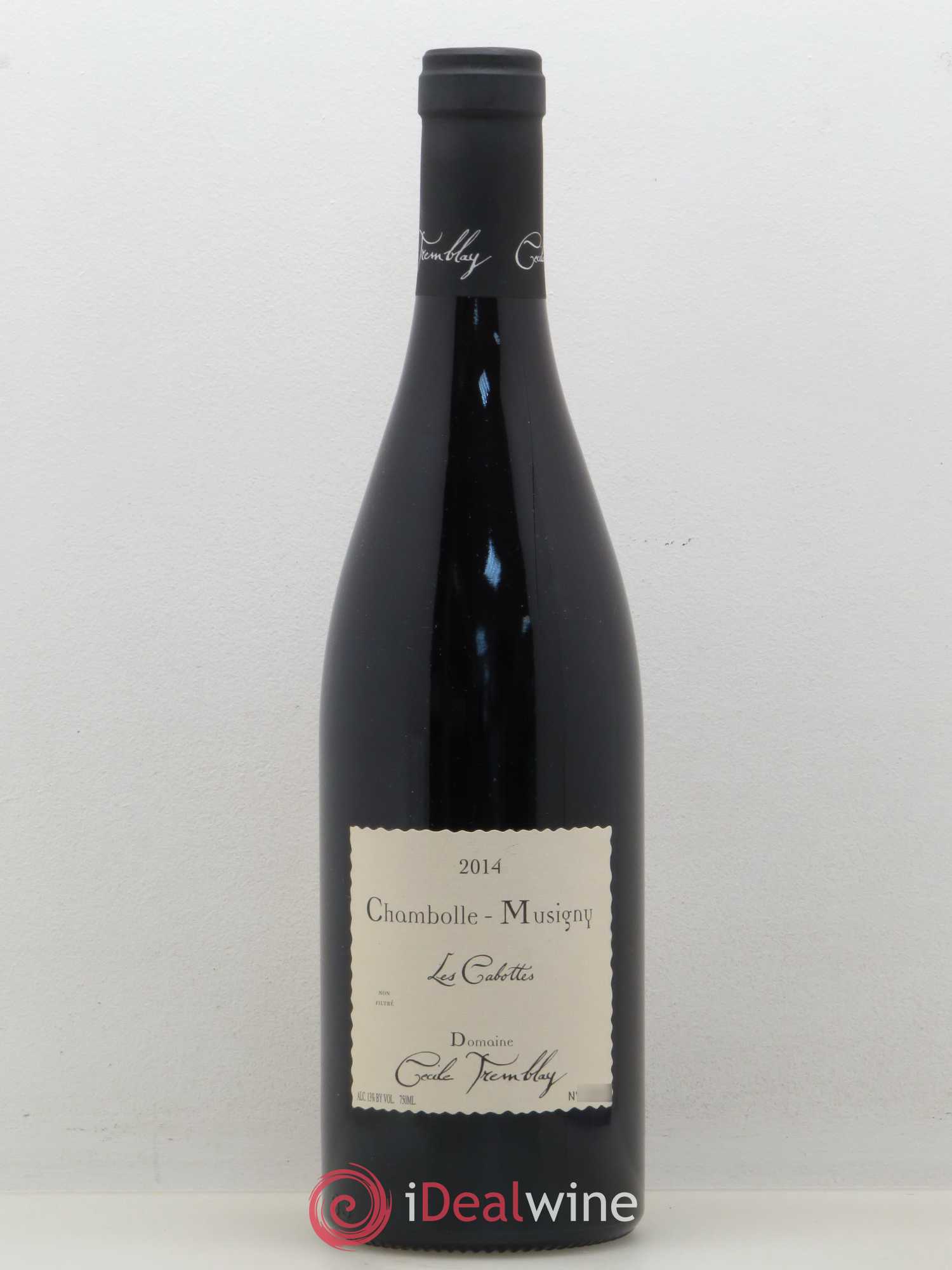 Chambolle-Musigny Les Cabottes Cécile Tremblay 2014 - Lot de 1 bouteille - 0