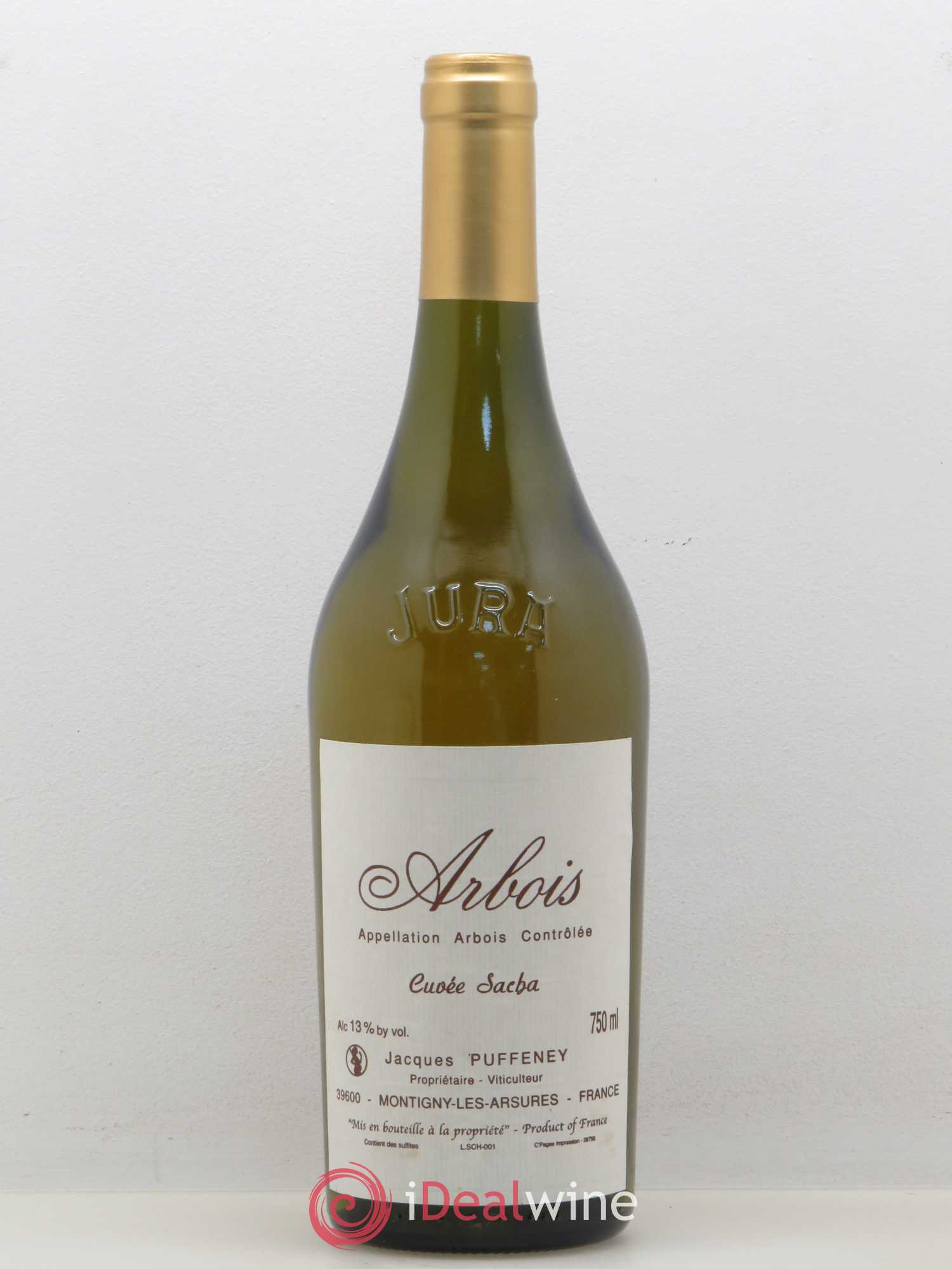 Arbois Sacha Puffeney - Posten von 1 Flasche - 0