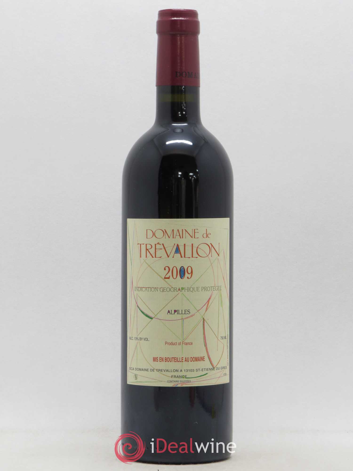 Alpilles Trévallon (Domaine de) Eloi Dürrbach 2009 - Lot de 1 bouteille - 0