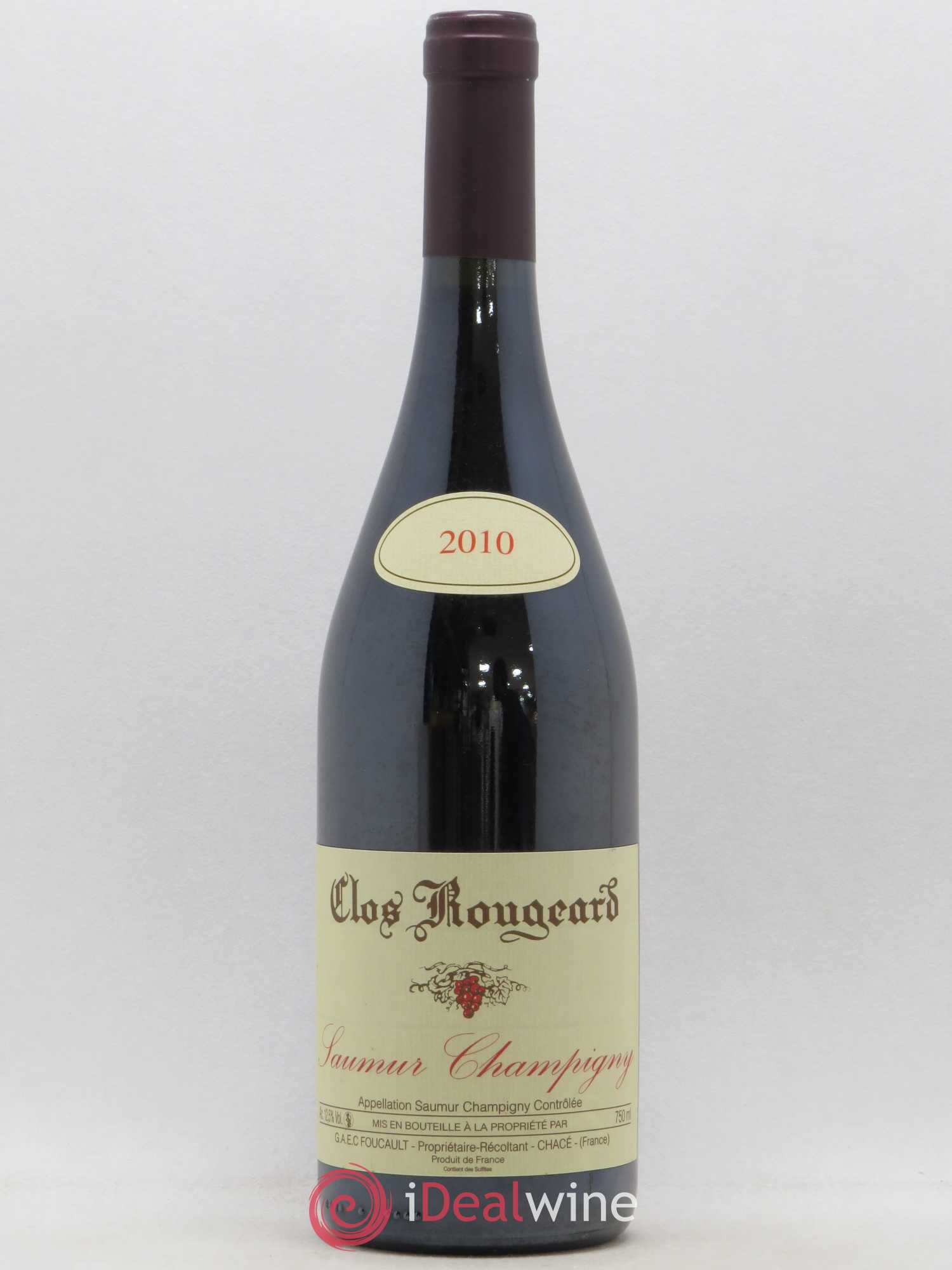 Saumur-Champigny Clos Rougeard 2010 - Lot de 1 bouteille - 0