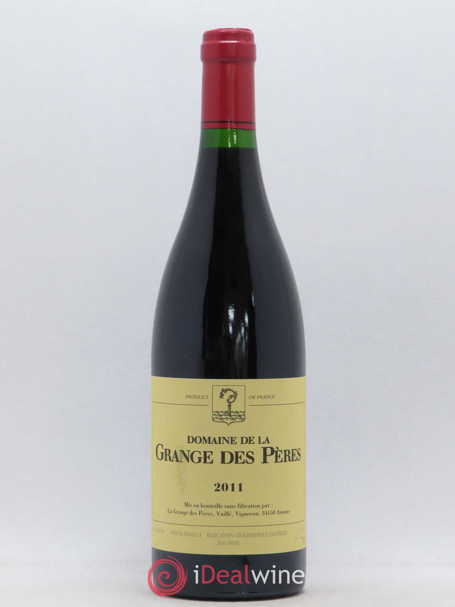 Pays d'Hérault Grange des Pères Laurent Vaillé 2011 - Lot de 1 bouteille - 0