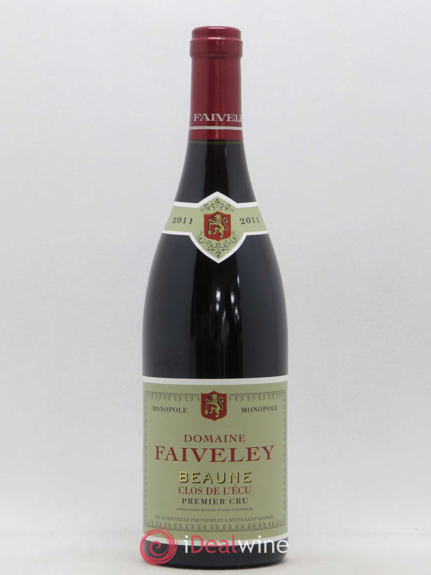 Beaune 1er Cru Clos de l'Ecu Faiveley 2011 - Lot de 1 bouteille - 0