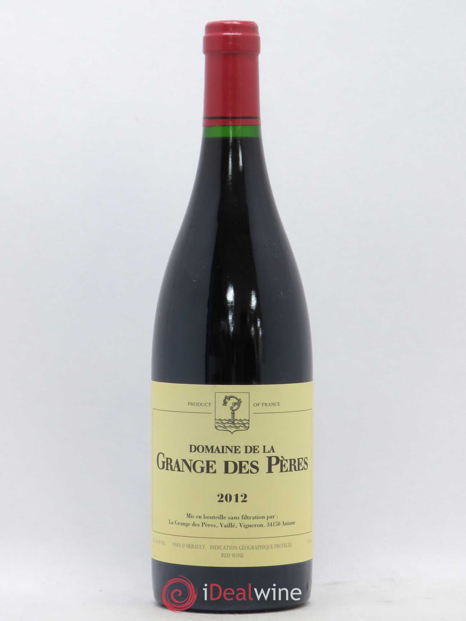 Pays d'Hérault Grange des Pères Laurent Vaillé 2012 - Lot de 1 bouteille - 0