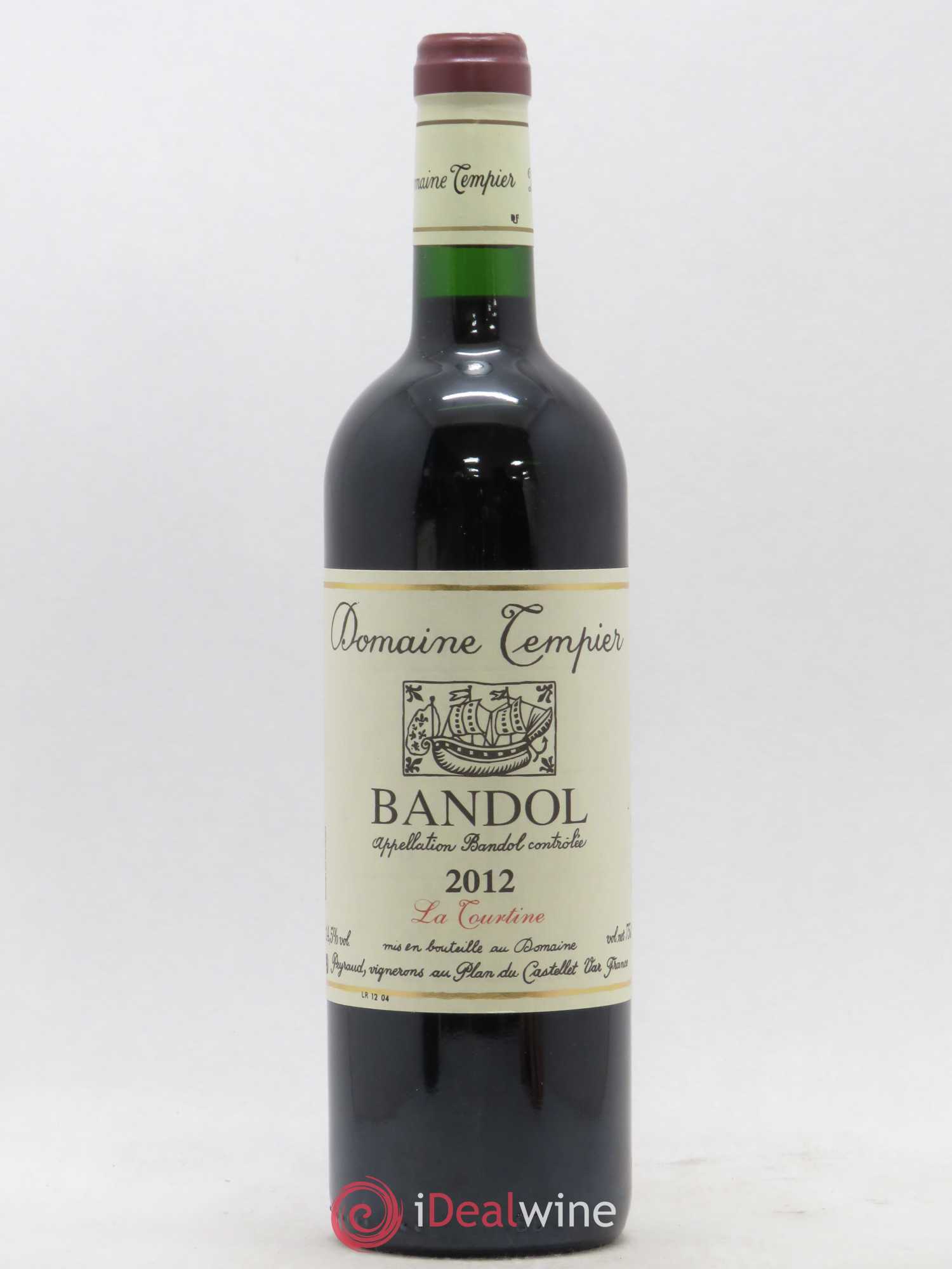 Bandol Domaine Tempier La Tourtine Famille Peyraud 2012 - Lot de 1 bouteille - 0
