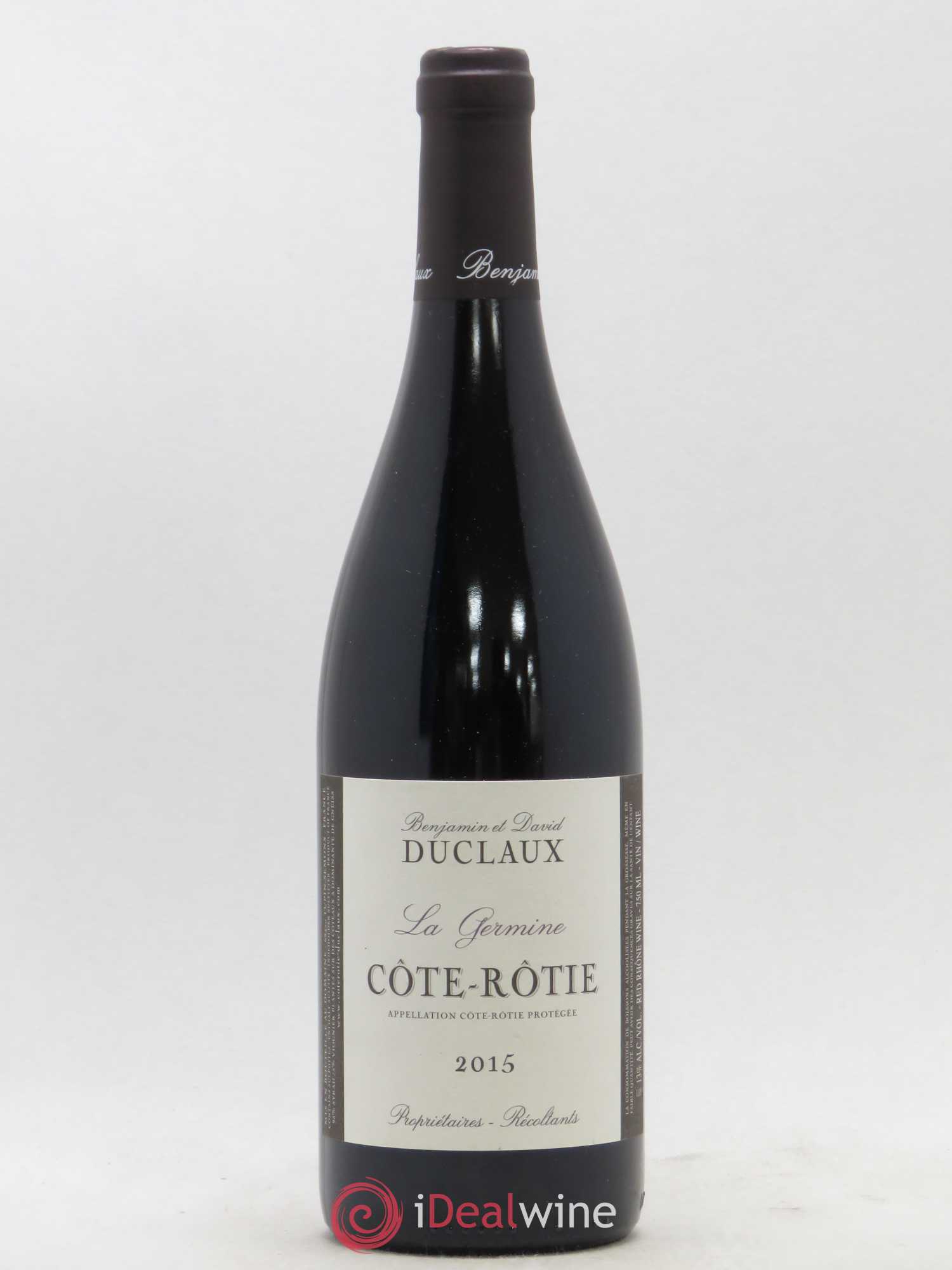 Côte-Rôtie La Germine Domaine Duclaux 2015 - Lot de 1 bouteille - 0