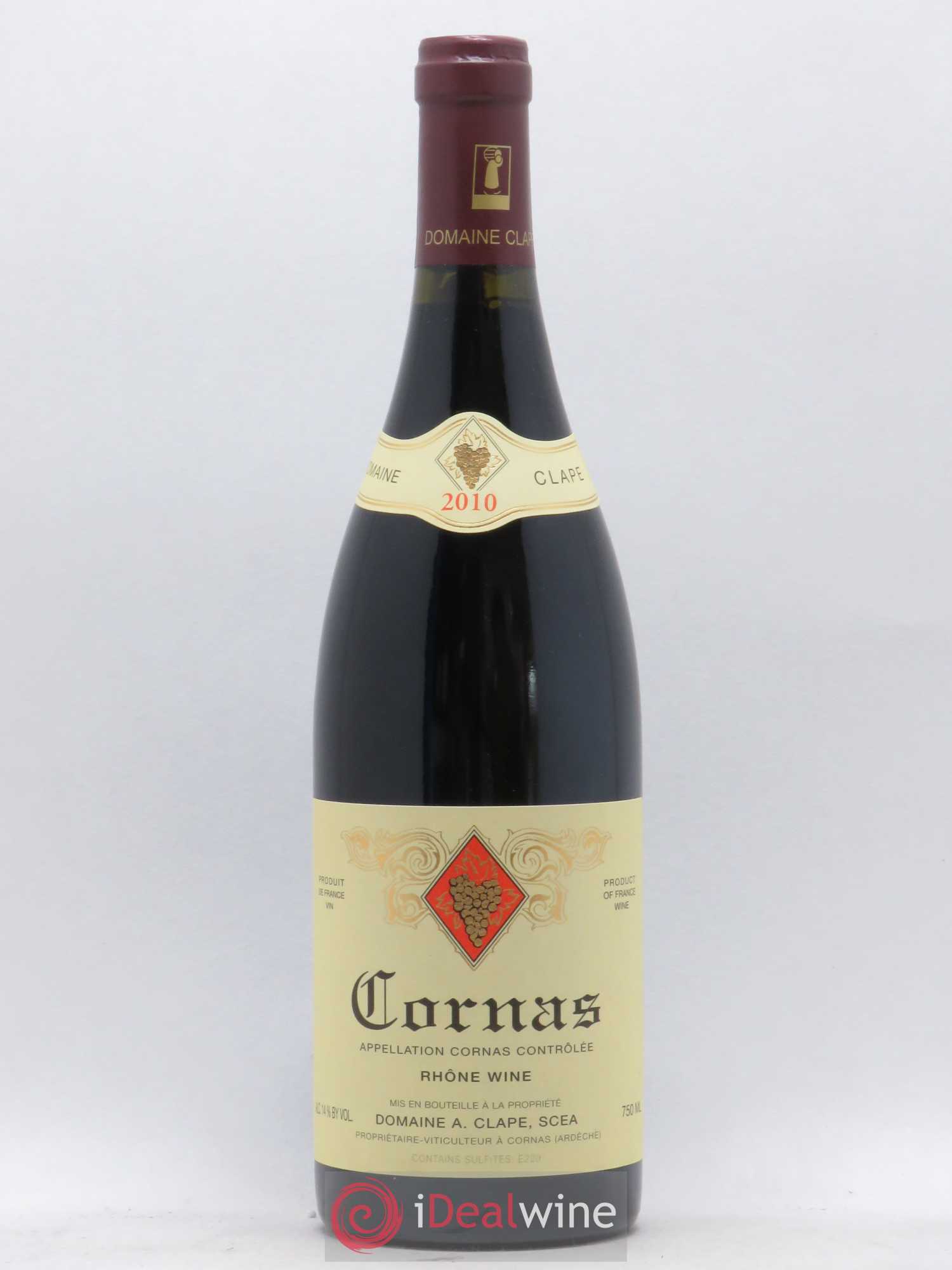 Cornas Auguste Clape 2010 - Lot de 1 bouteille - 0
