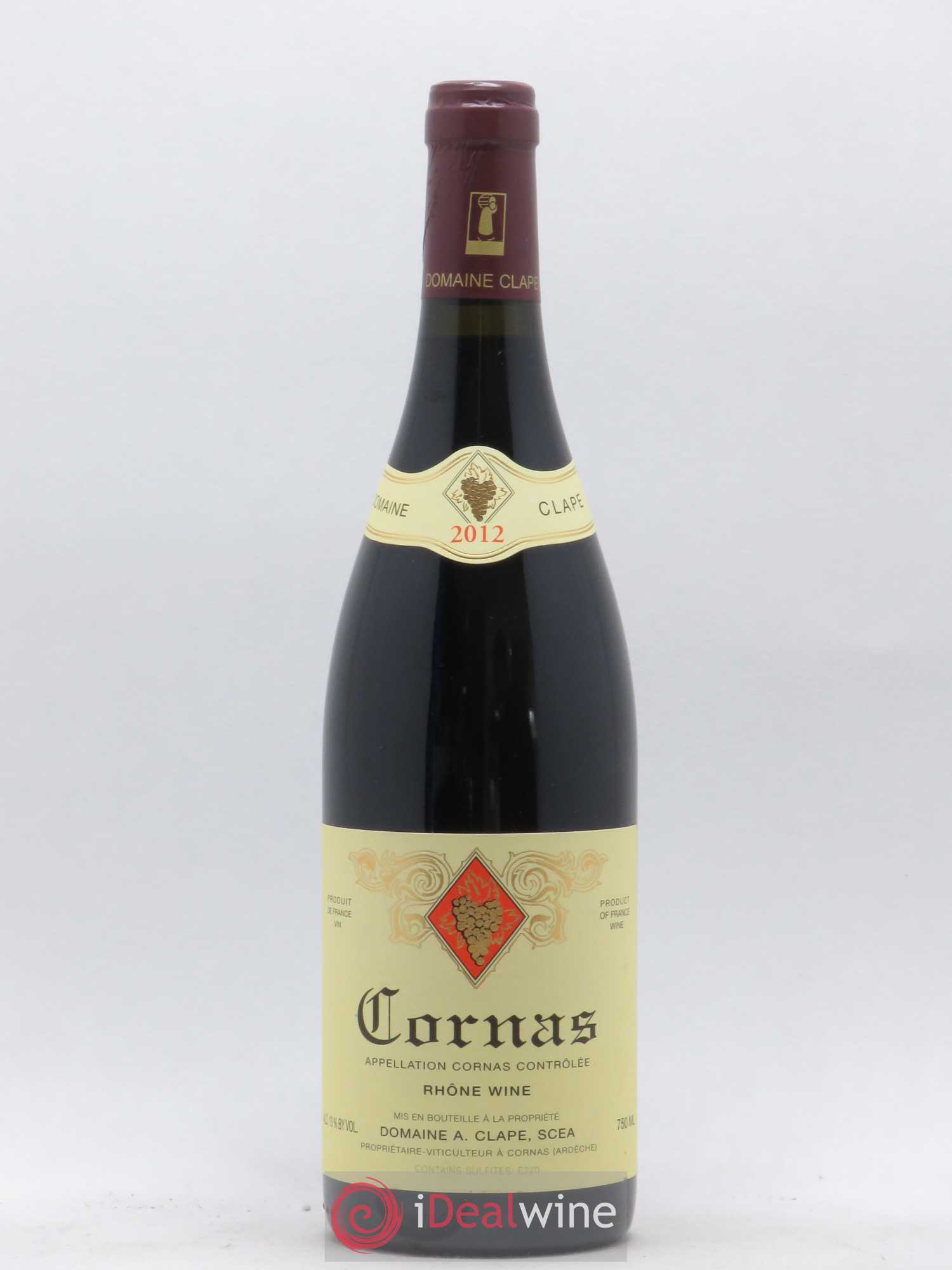 Cornas Auguste Clape 2012 - Lot de 1 bouteille - 0