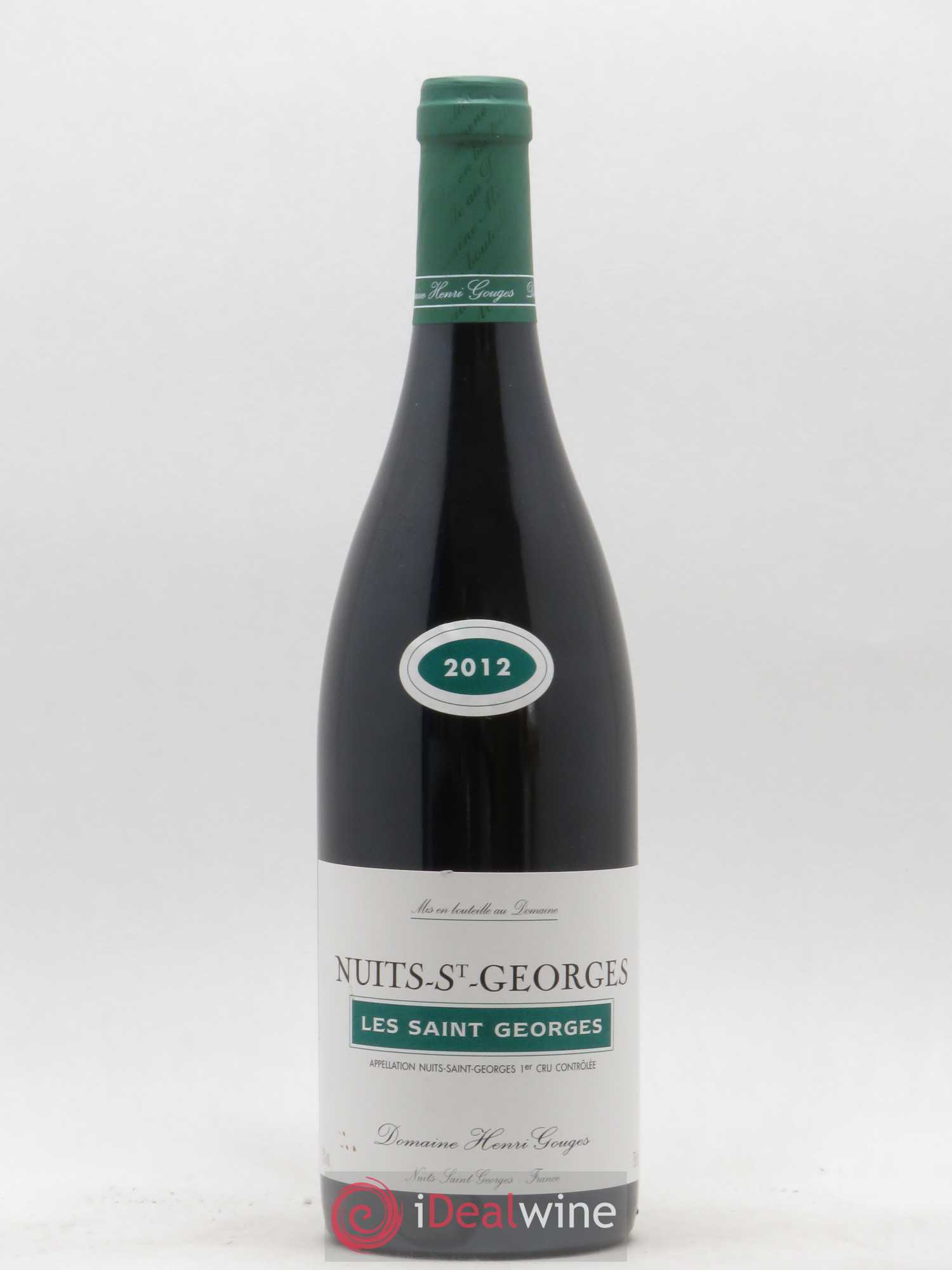 Nuits-Saint-Georges 1er Cru Les Saints Georges Henri Gouges 2012 - Lot de 1 bouteille - 0