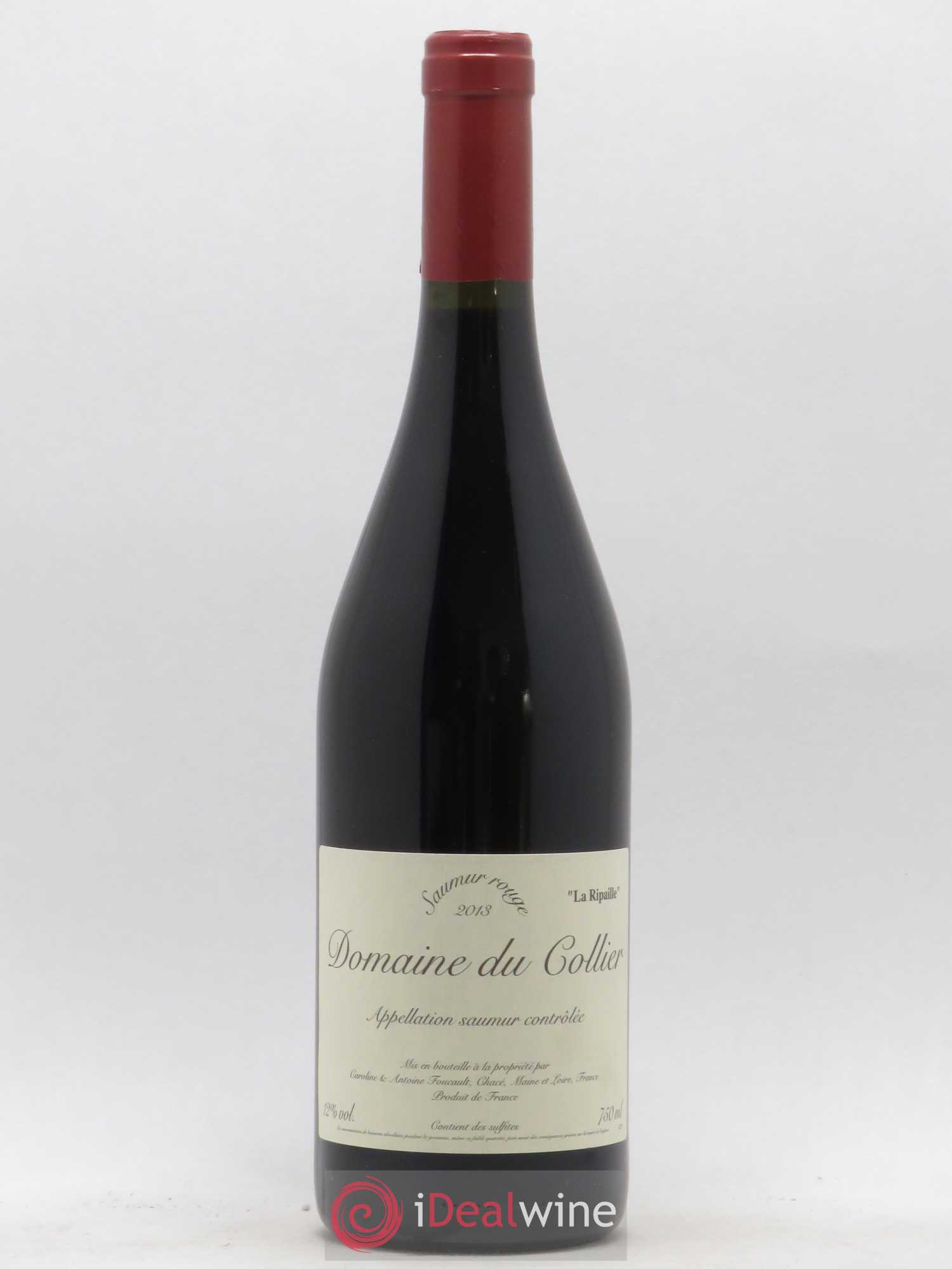 Saumur La Ripaille Domaine du Collier 2013 - Lot de 1 bouteille - 0