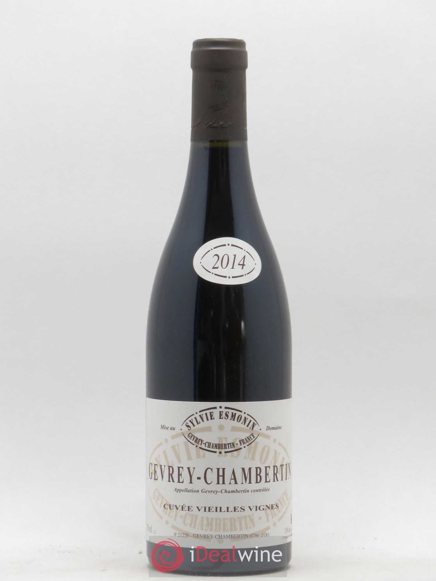 Gevrey-Chambertin Vieilles Vignes Sylvie Esmonin 2014 - Lot de 1 bouteille - 0