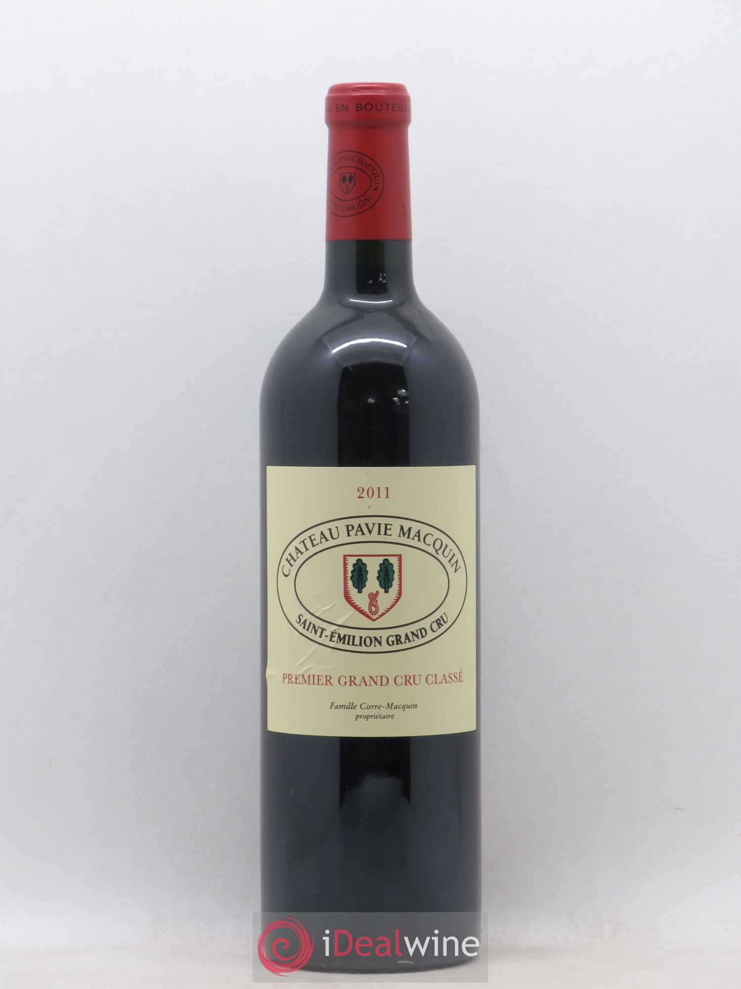 Château Pavie Macquin 1er Grand Cru Classé B 2011 - Lot de 1 bouteille - 0