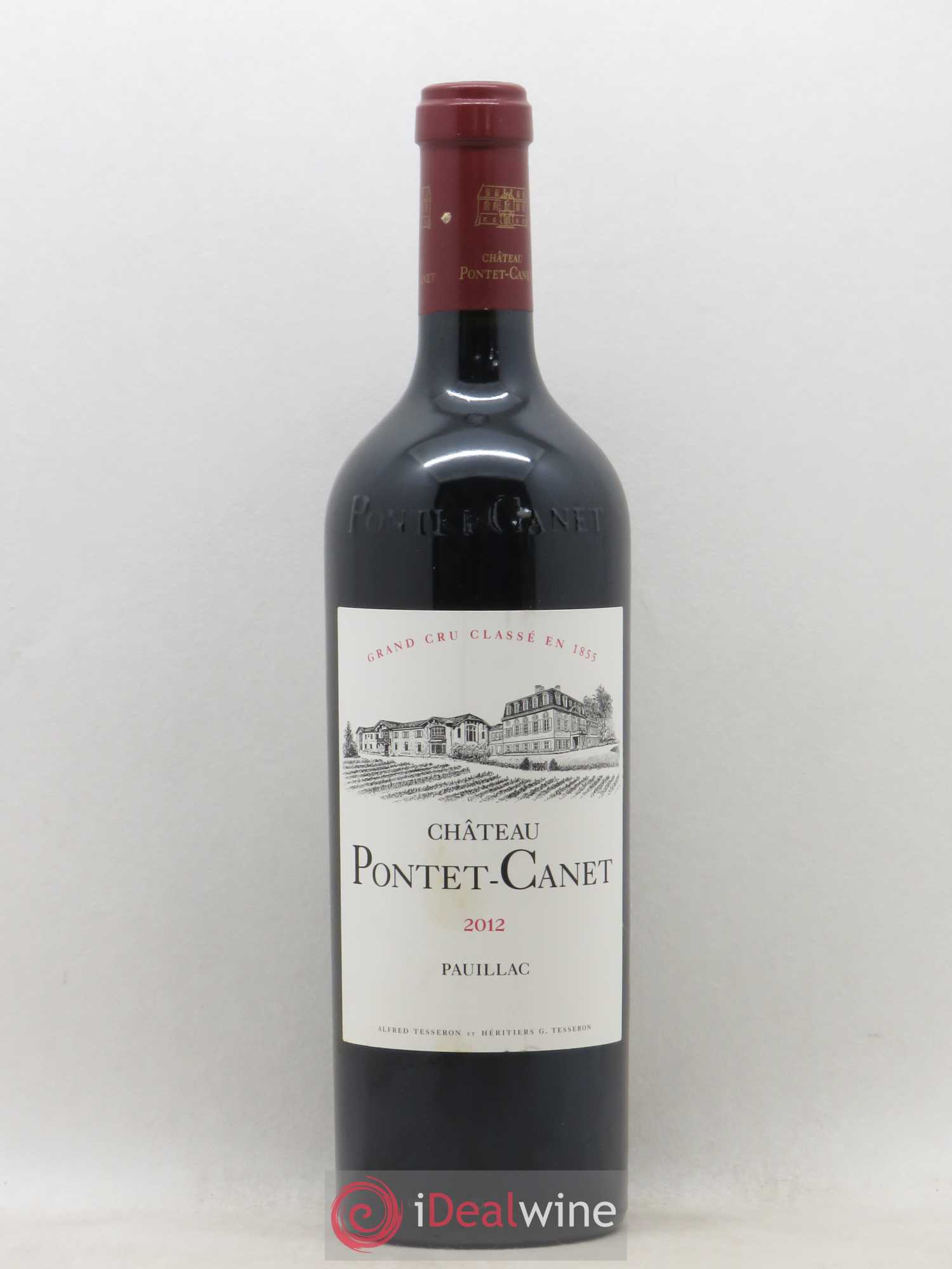 Château Pontet Canet 5ème Grand Cru Classé 2012 - Lot de 1 bouteille - 0