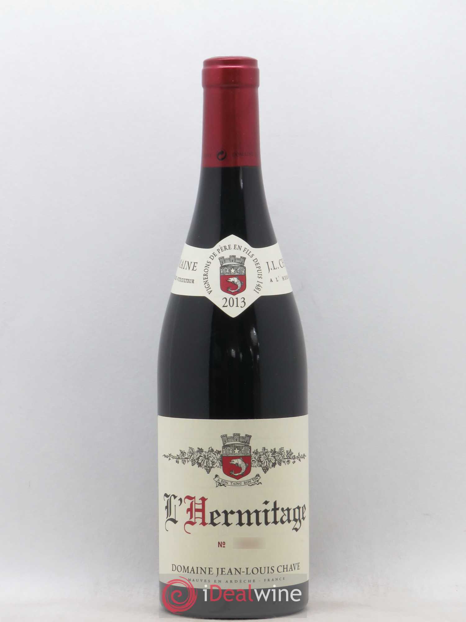 Hermitage Jean-Louis Chave 2013 - Lot de 1 bouteille - 0