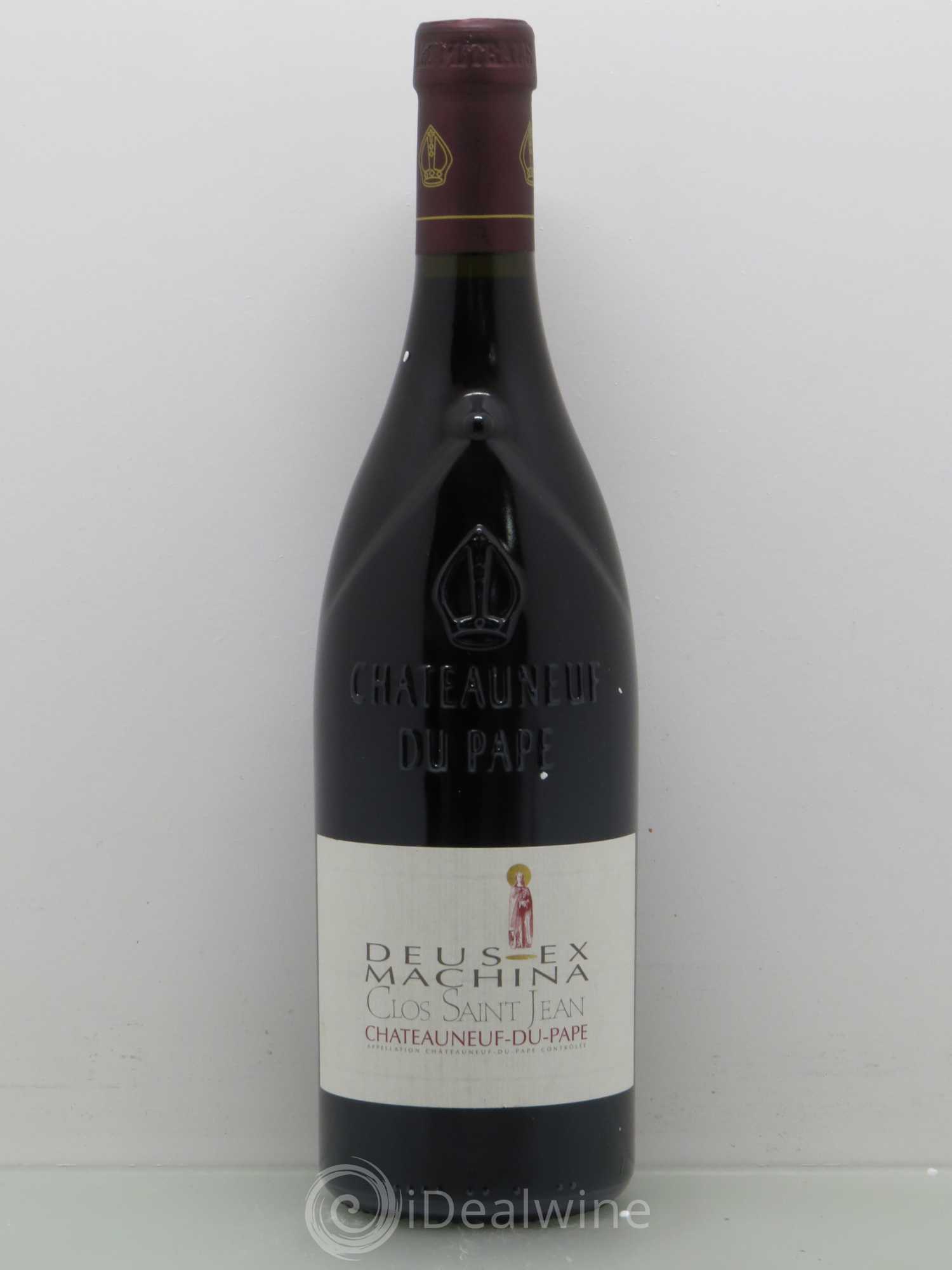 Châteauneuf-du-Pape Clos Saint-Jean Deus Ex Machina Pascal et Vincent Maurel 2011 - Lot de 1 bouteille - 0