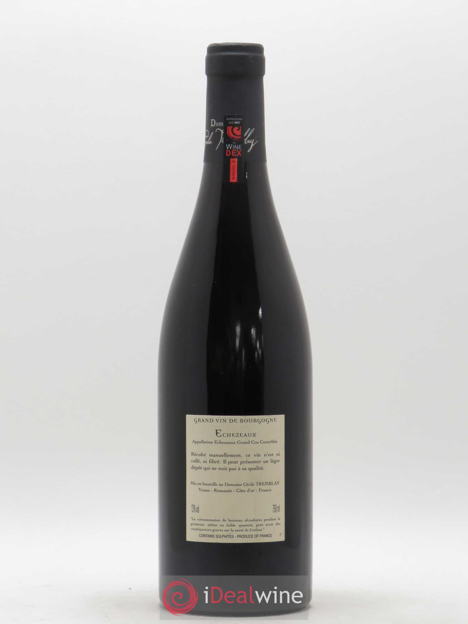 Echezeaux Grand Cru du dessus Cécile Tremblay 2011 - Lot de 1 bouteille - 1