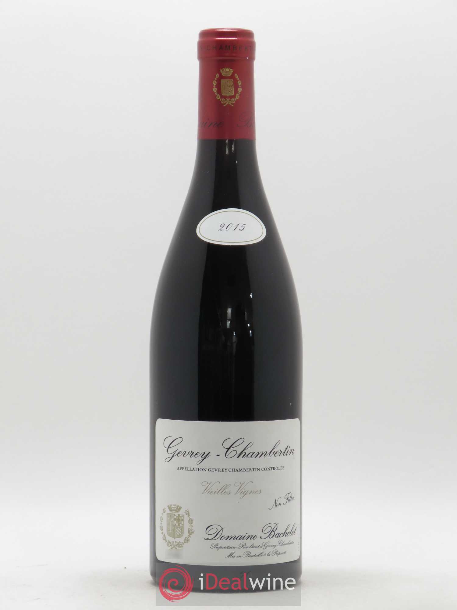 Gevrey-Chambertin Vieilles Vignes Denis Bachelet (Domaine) 2015 - Lot de 1 bouteille - 0