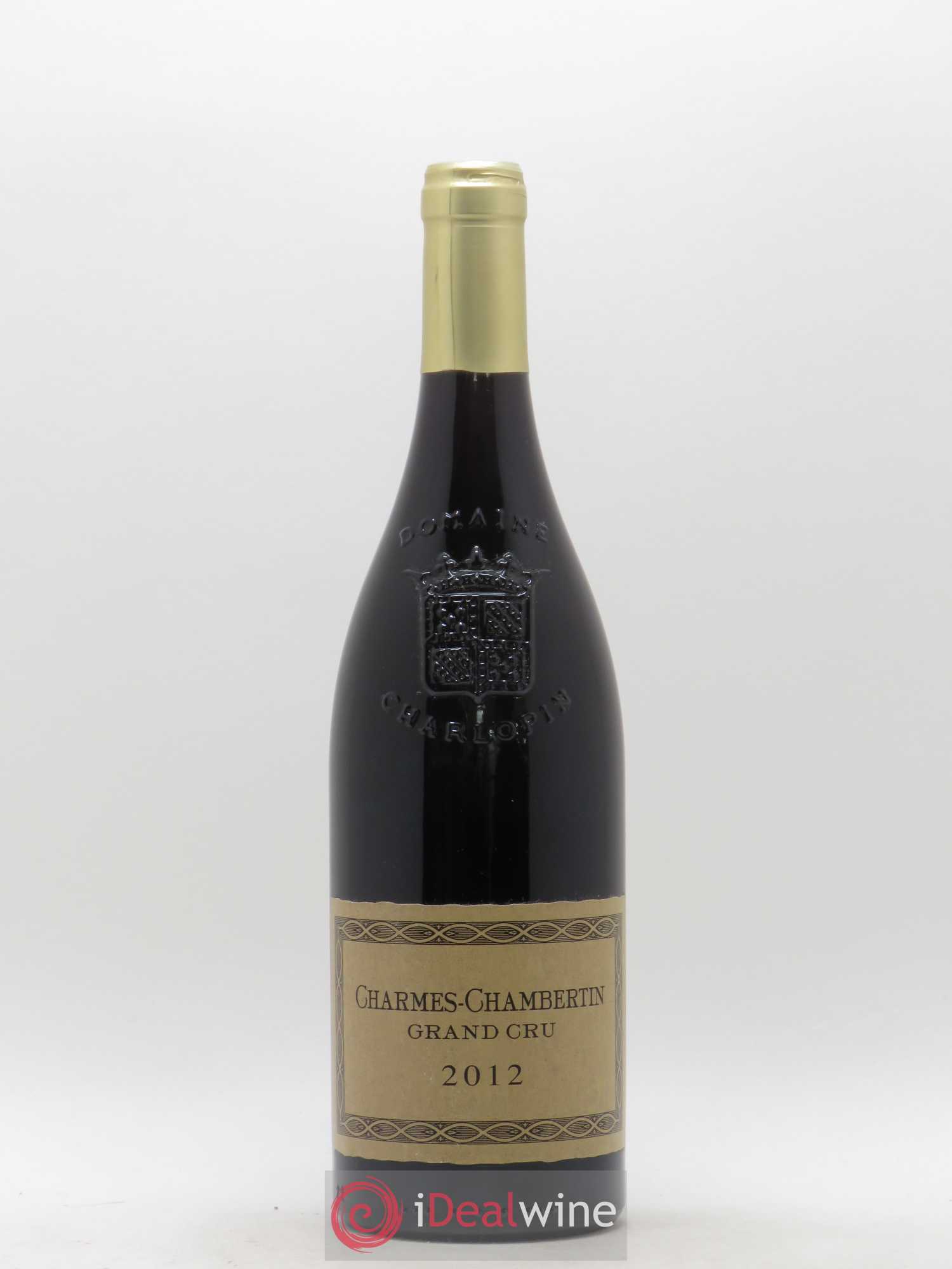 Charmes-Chambertin Grand Cru Charlopin-Parizot 2012 - Lot de 1 bouteille - 0
