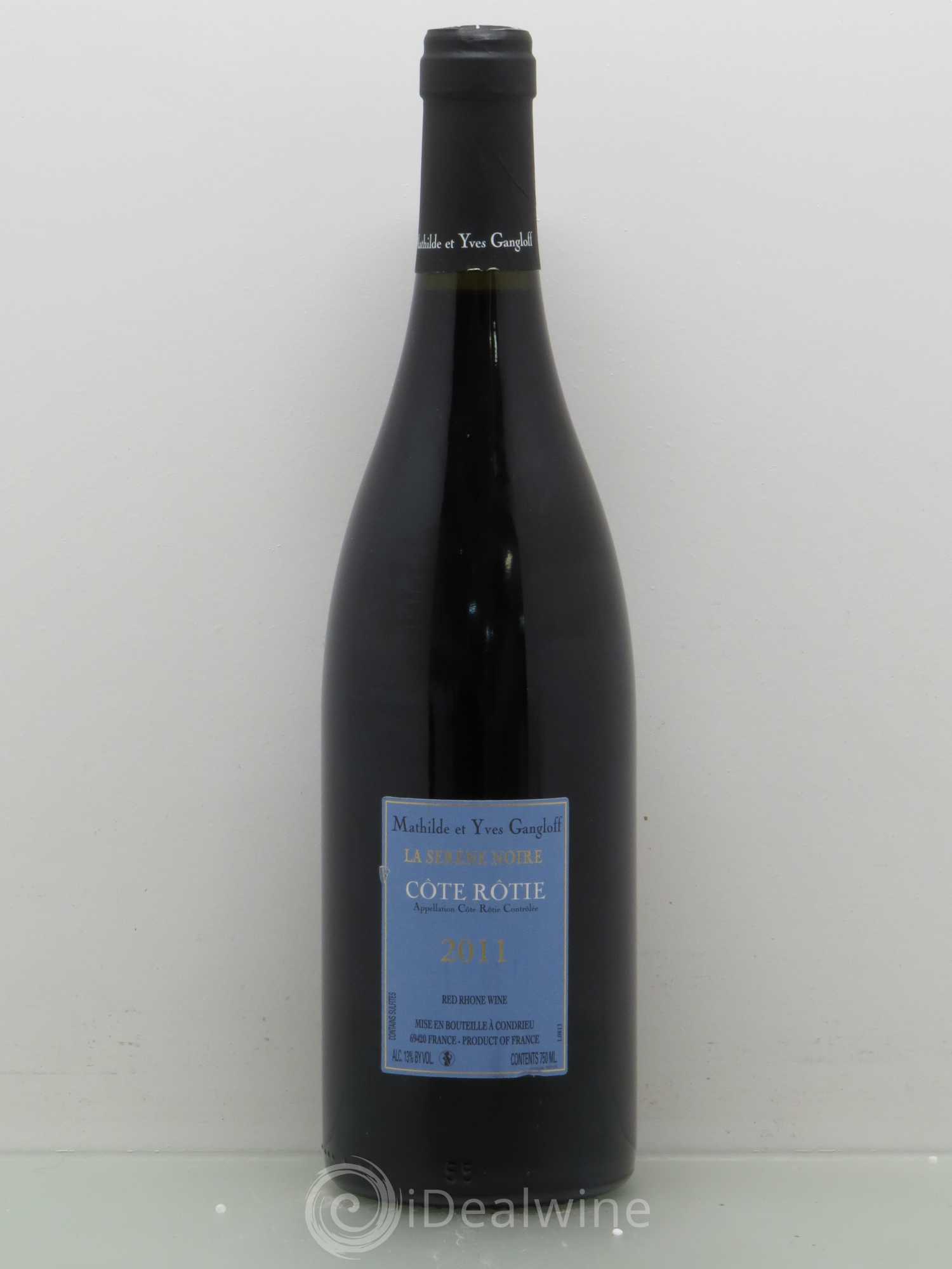 Côte-Rôtie La Sereine Noire Gangloff (Domaine) 2011 - Lot de 1 bouteille - 1