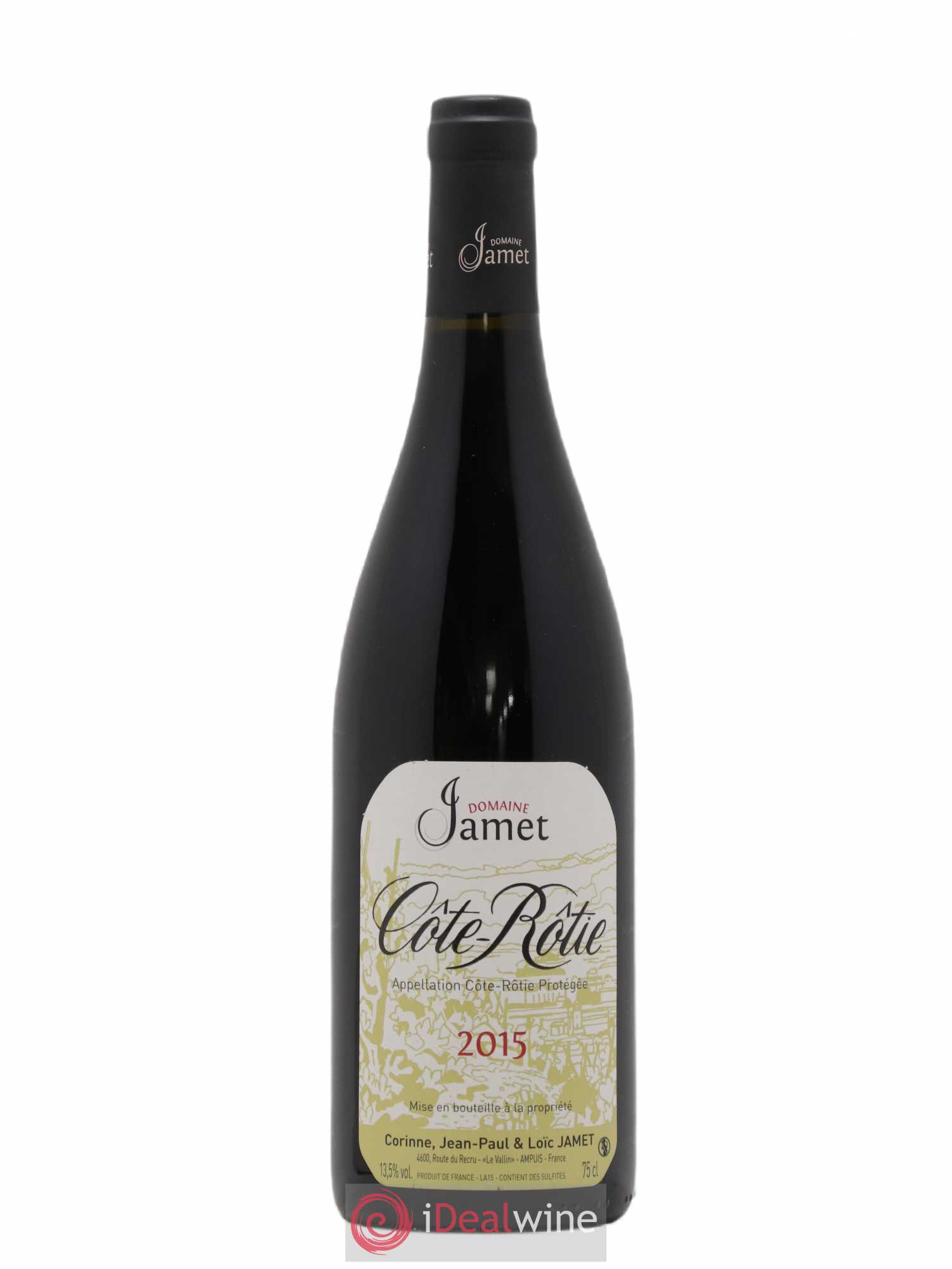 Côte-Rôtie Jamet (Domaine) 2015 - Lot de 1 bouteille - 0