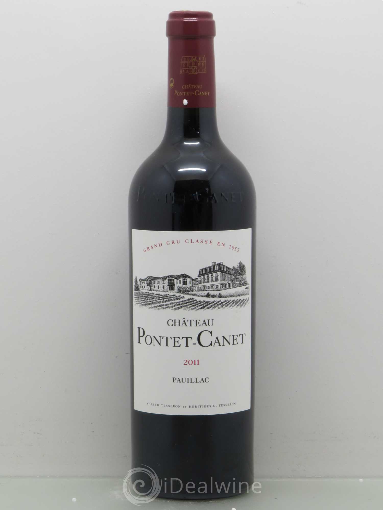 Château Pontet Canet 5ème Grand Cru Classé 2011 - Lot de 1 bouteille - 0