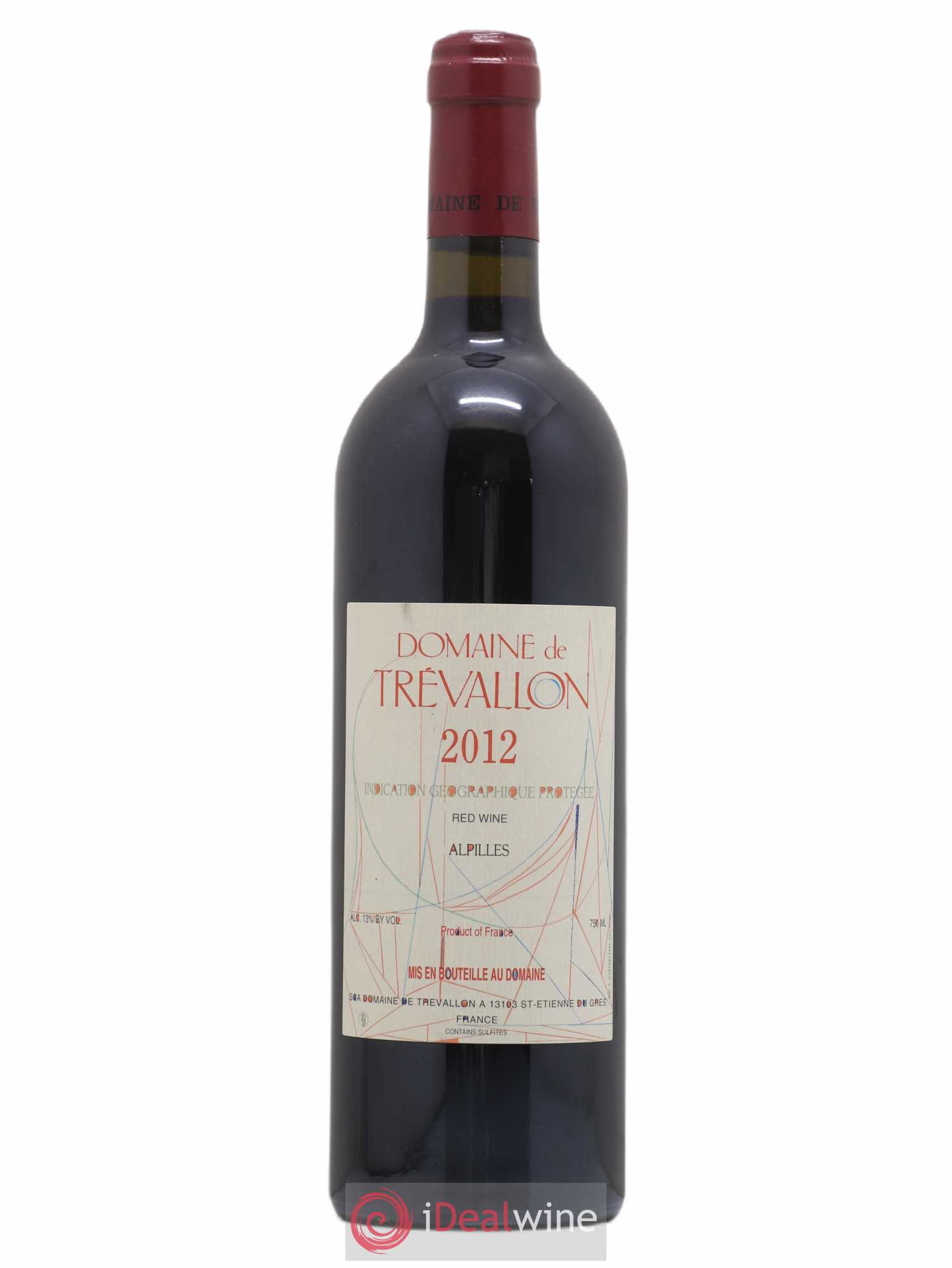 Alpilles Trévallon (Domaine de) Eloi Dürrbach 2012 - Lot de 1 bouteille - 0