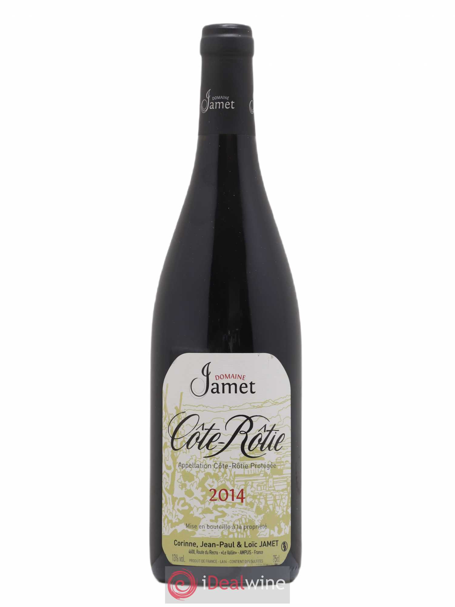 Côte-Rôtie Jamet (Domaine) 2014 - Lot de 1 bouteille - 0