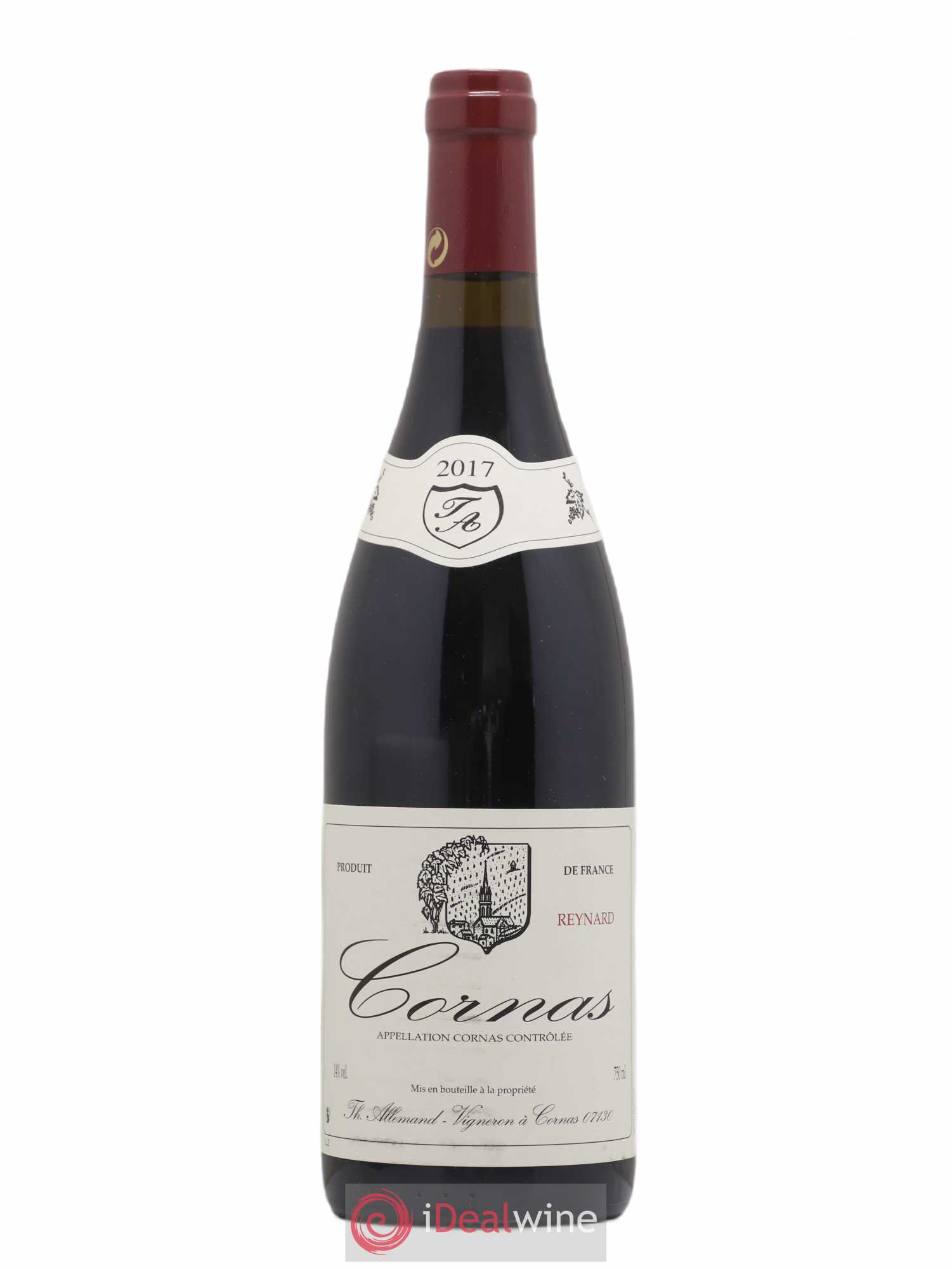 Cornas Reynard Thierry Allemand 2017 - Lot de 1 bouteille - 0