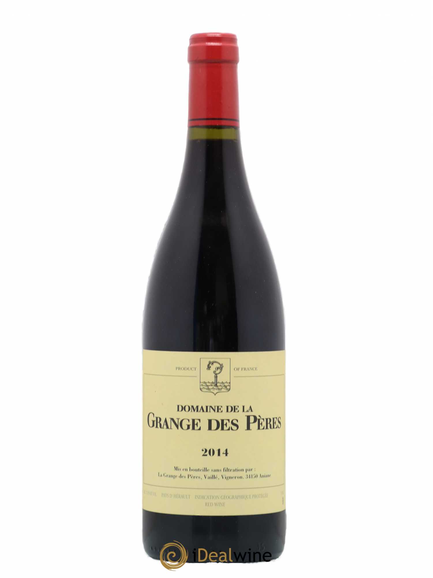 Pays d'Hérault Grange des Pères Laurent Vaillé 2014 - Lot de 1 bouteille - 0