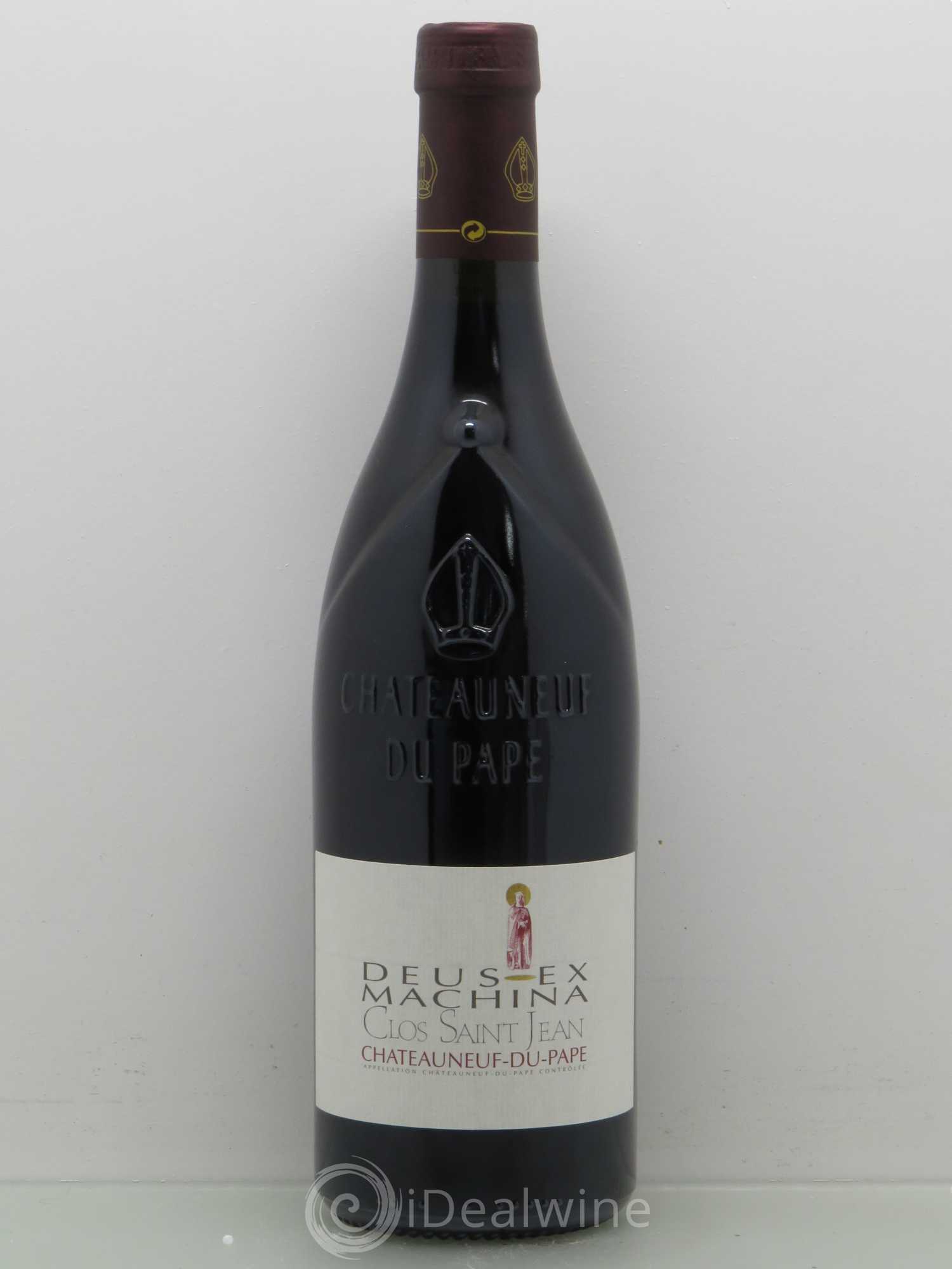 Châteauneuf-du-Pape Clos Saint-Jean Deus Ex Machina Pascal et Vincent Maurel 2012 - Lot de 1 bouteille - 0