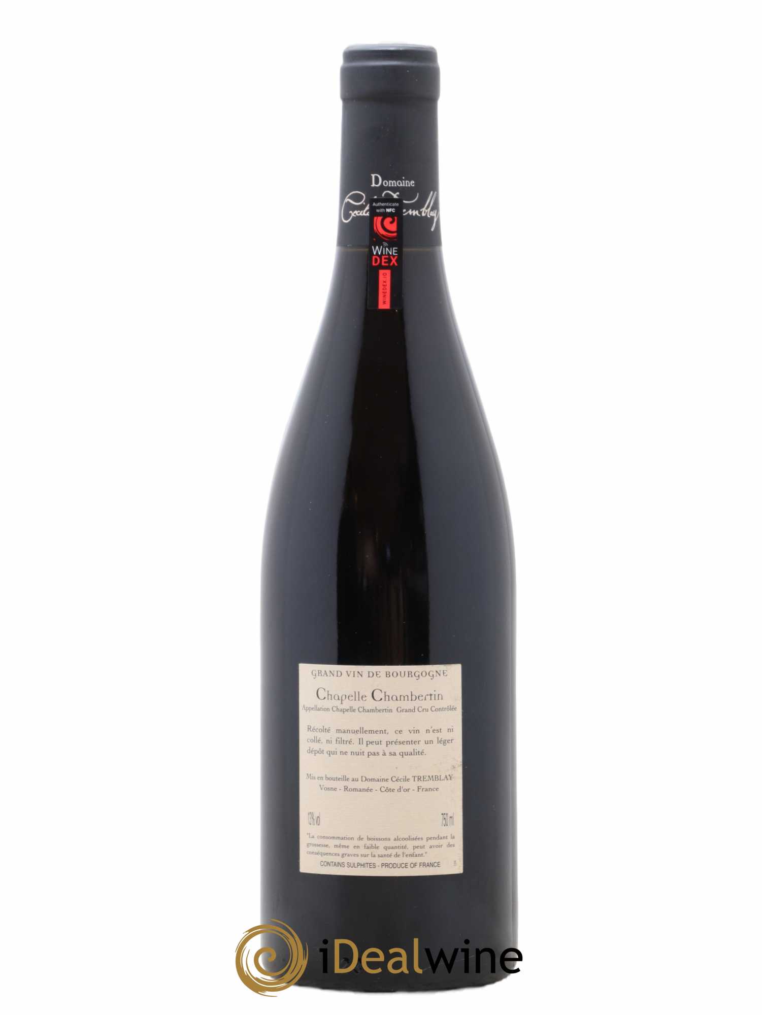 Chapelle-Chambertin Grand Cru Cécile Tremblay 2011 - Lot of 1 bottle - 1