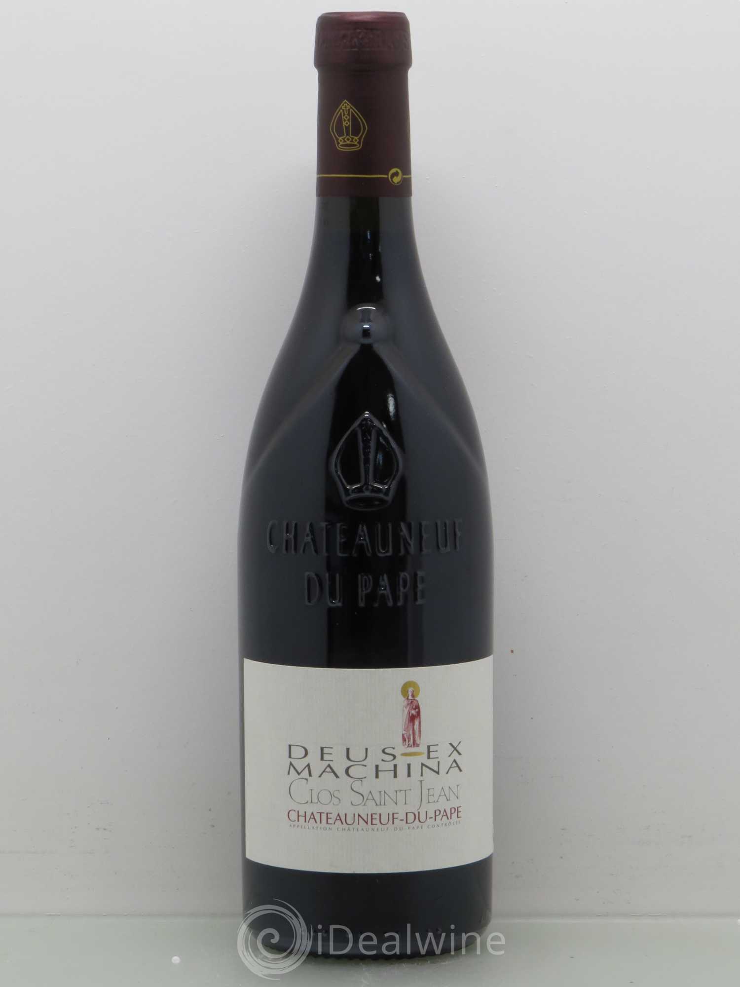 Châteauneuf-du-Pape Clos Saint-Jean Deus Ex Machina Pascal et Vincent Maurel 2012 - Lot de 1 bouteille - 0