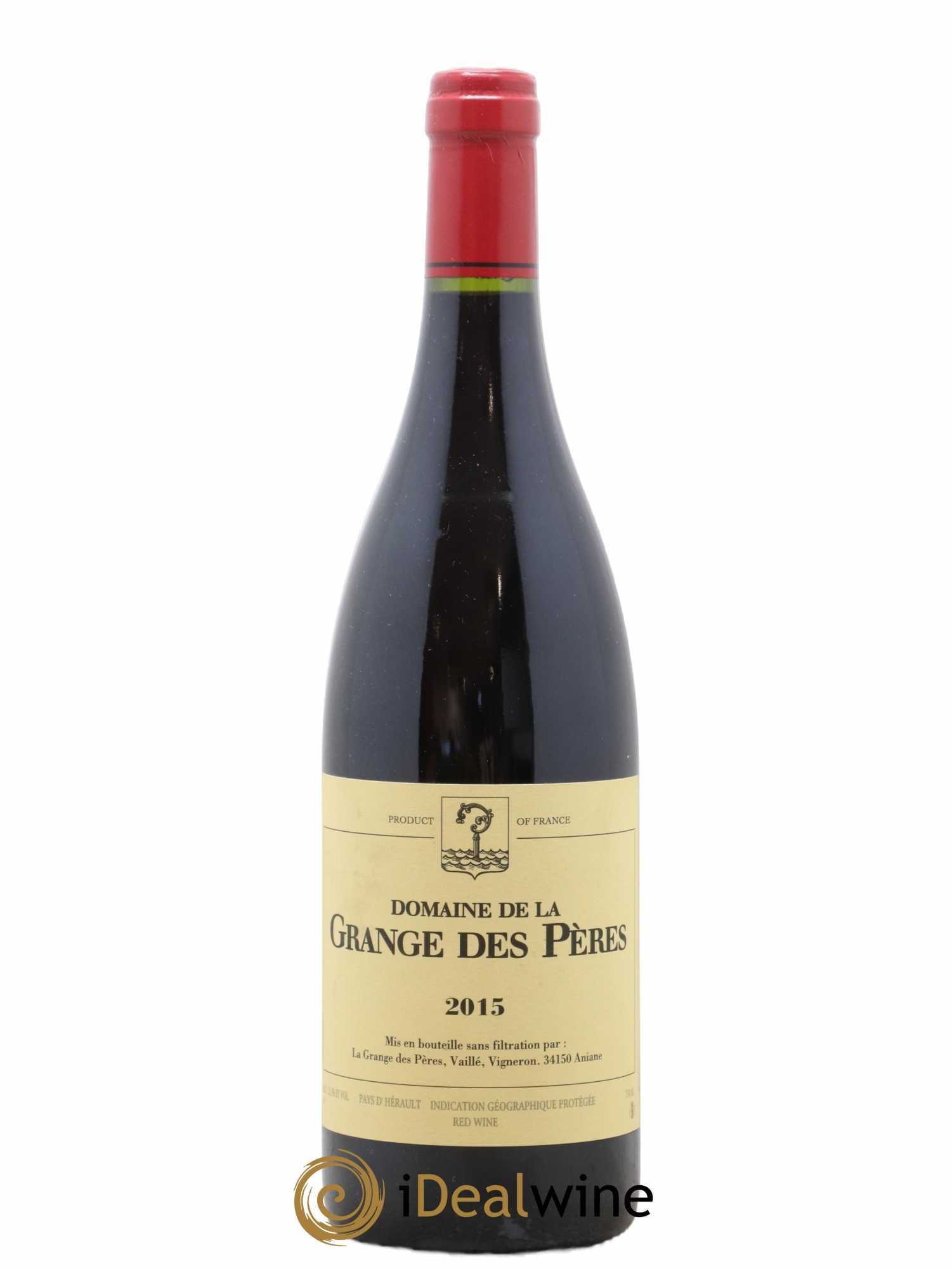 Pays d'Hérault Grange des Pères Laurent Vaillé 2015 - Lot of 1 bottle - 0