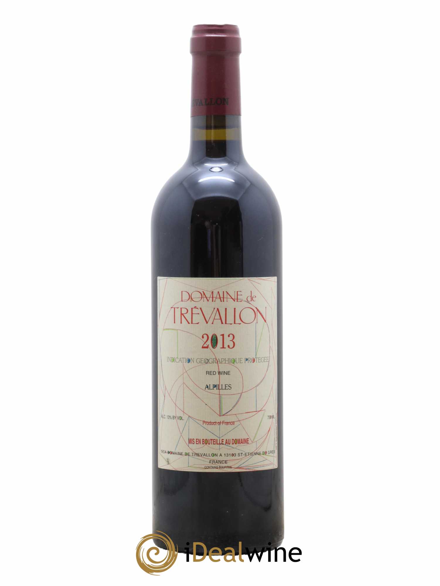Alpilles Trévallon (Domaine de) Eloi Dürrbach 2013 - Lot de 1 bouteille - 0