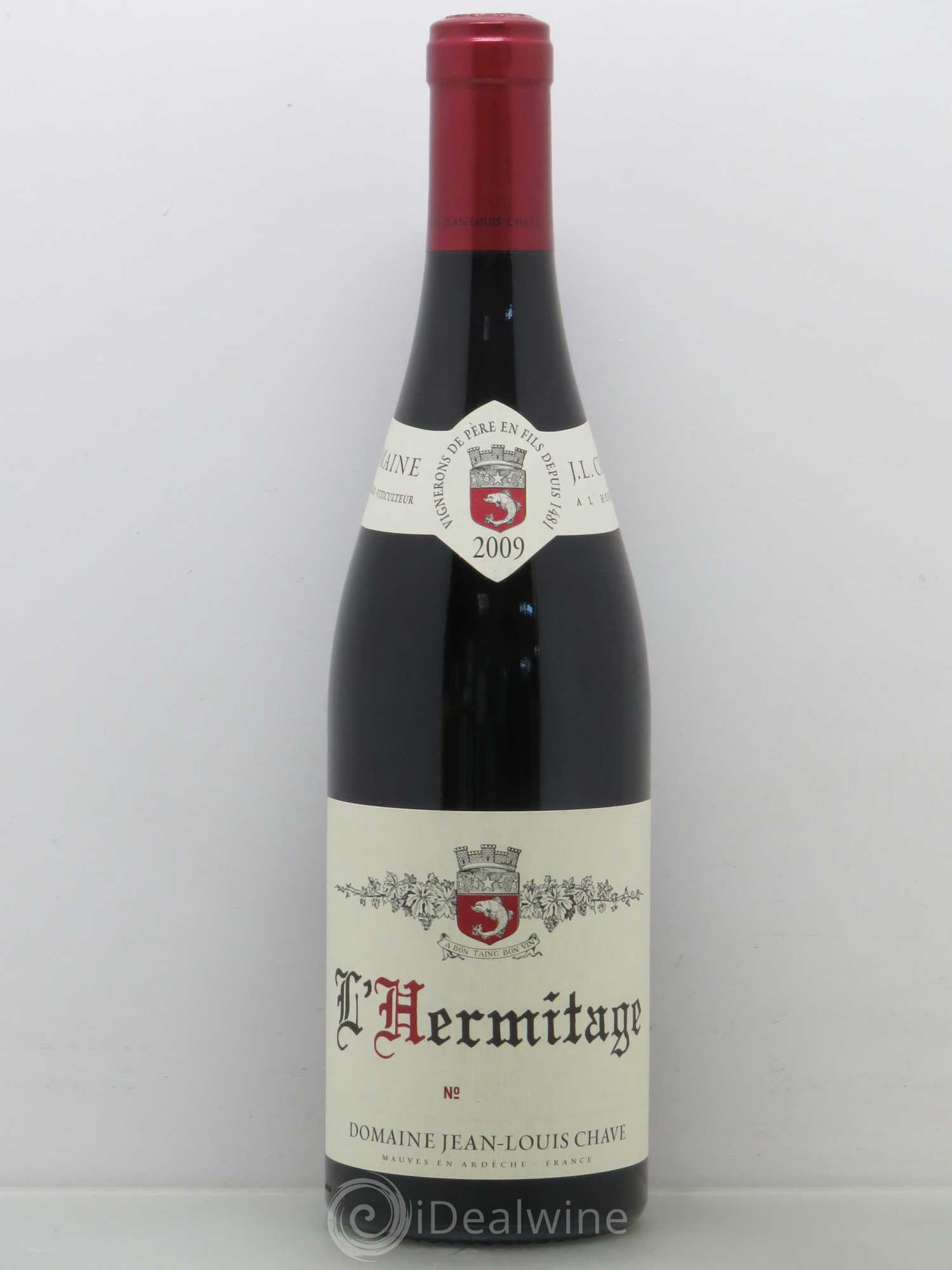 Hermitage Jean-Louis Chave 2009 - Lot de 1 bouteille - 0