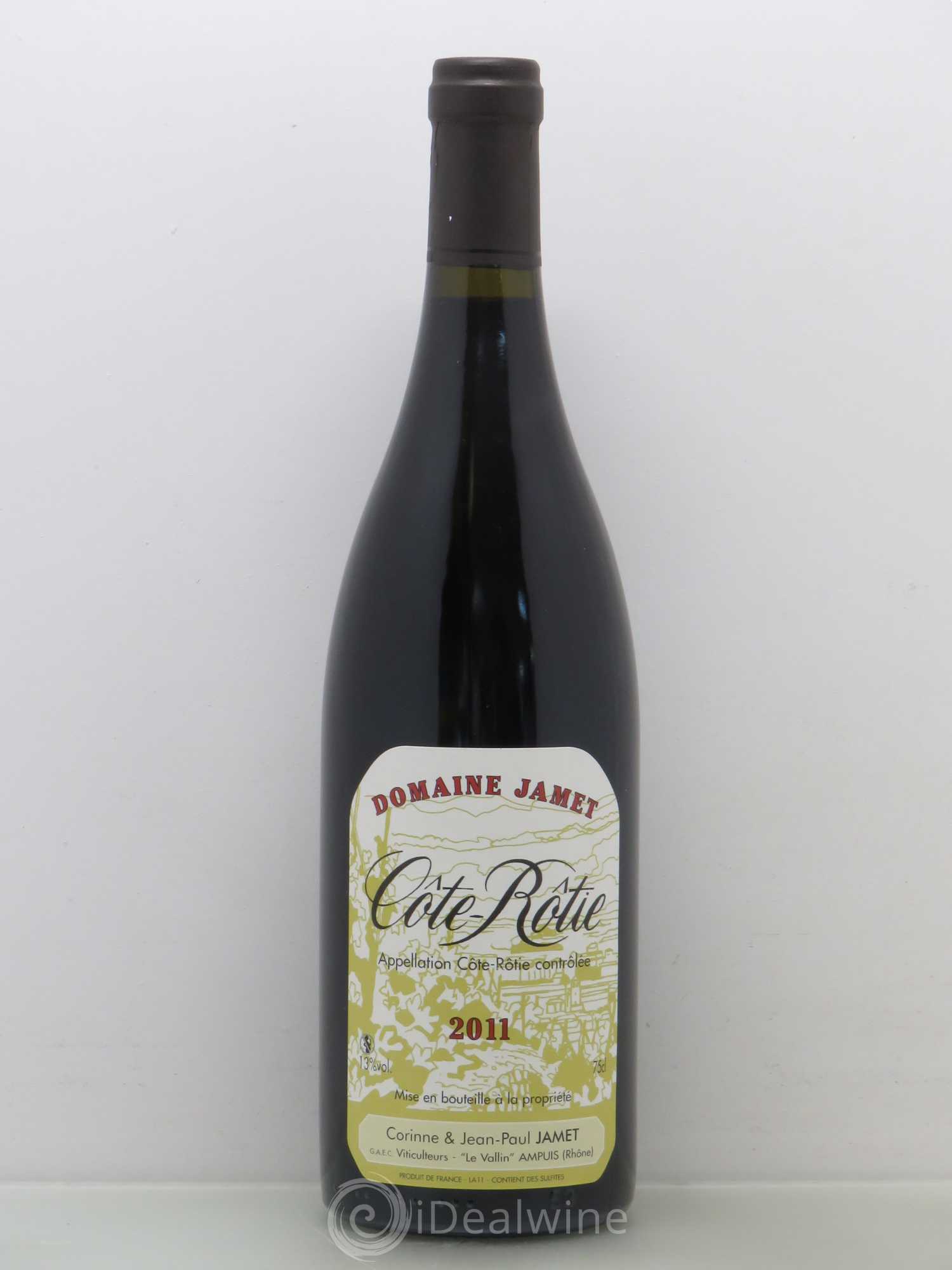 Côte-Rôtie Jamet (Domaine) 2011 - Lot de 1 bouteille - 0