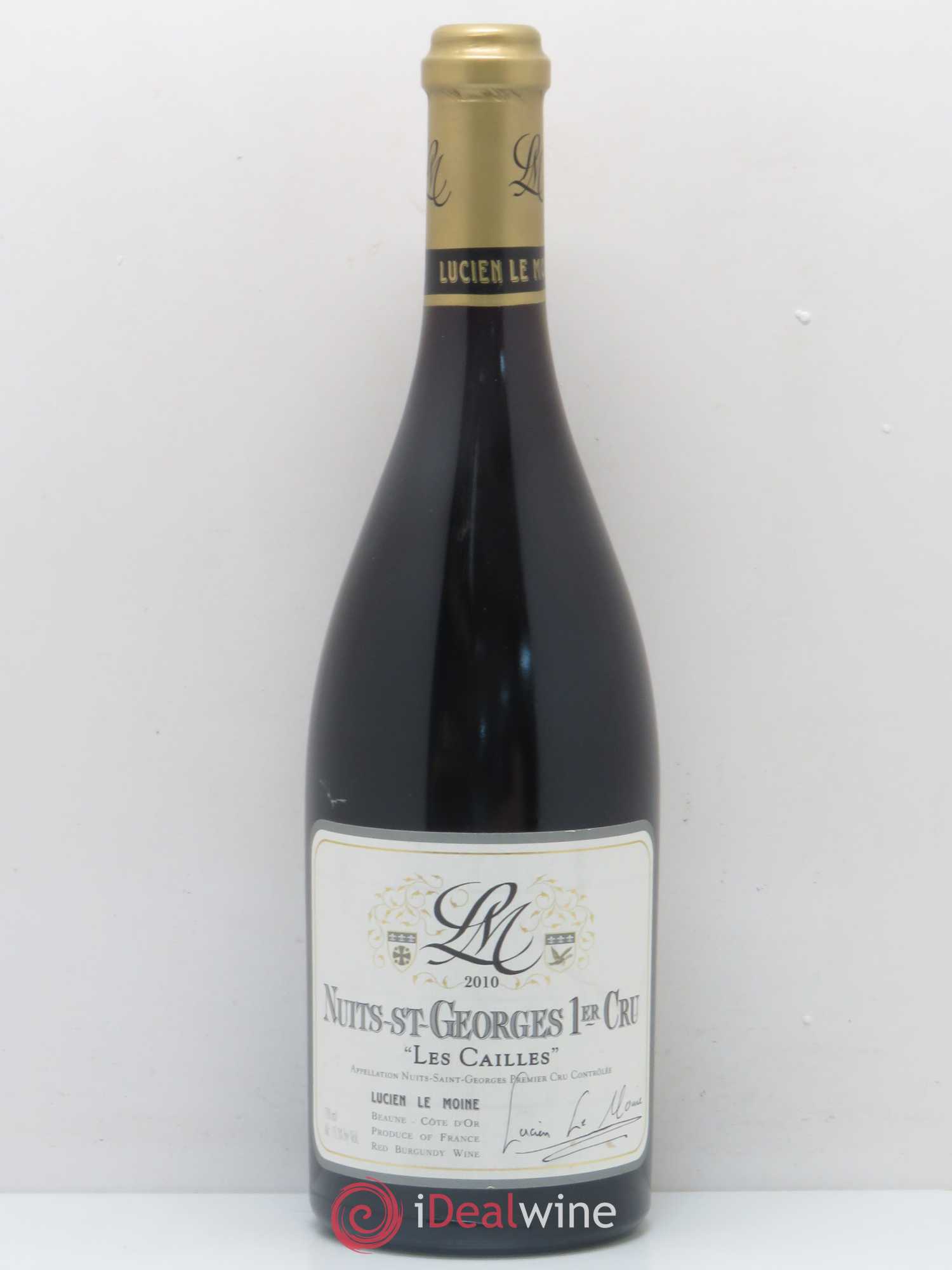 Nuits-Saint-Georges 1er Cru Les Cailles Lucien Le Moine 2010 - Posten von 1 Flasche - 0