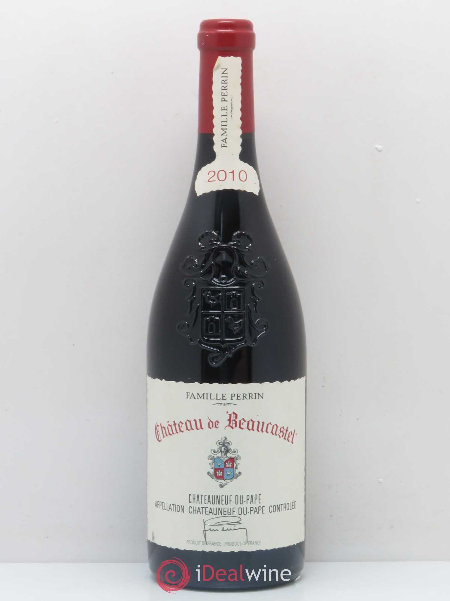 Châteauneuf-du-Pape Château de Beaucastel Famille Perrin 2010 - Lot de 1 bouteille - 0