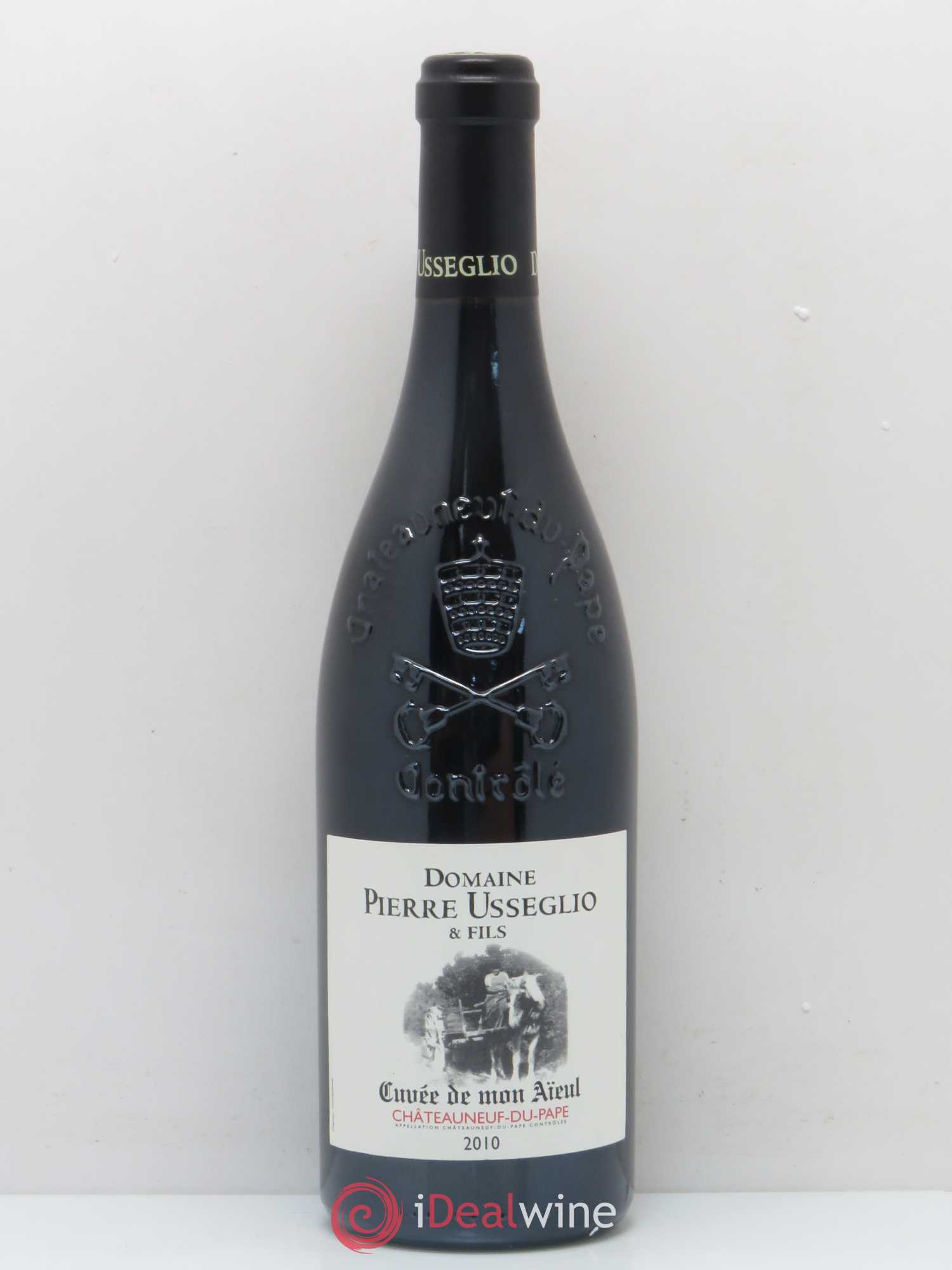 Châteauneuf-du-Pape Cuvée de mon Aïeul Pierre Usseglio & Fils 2010 - Lot de 1 bouteille - 0