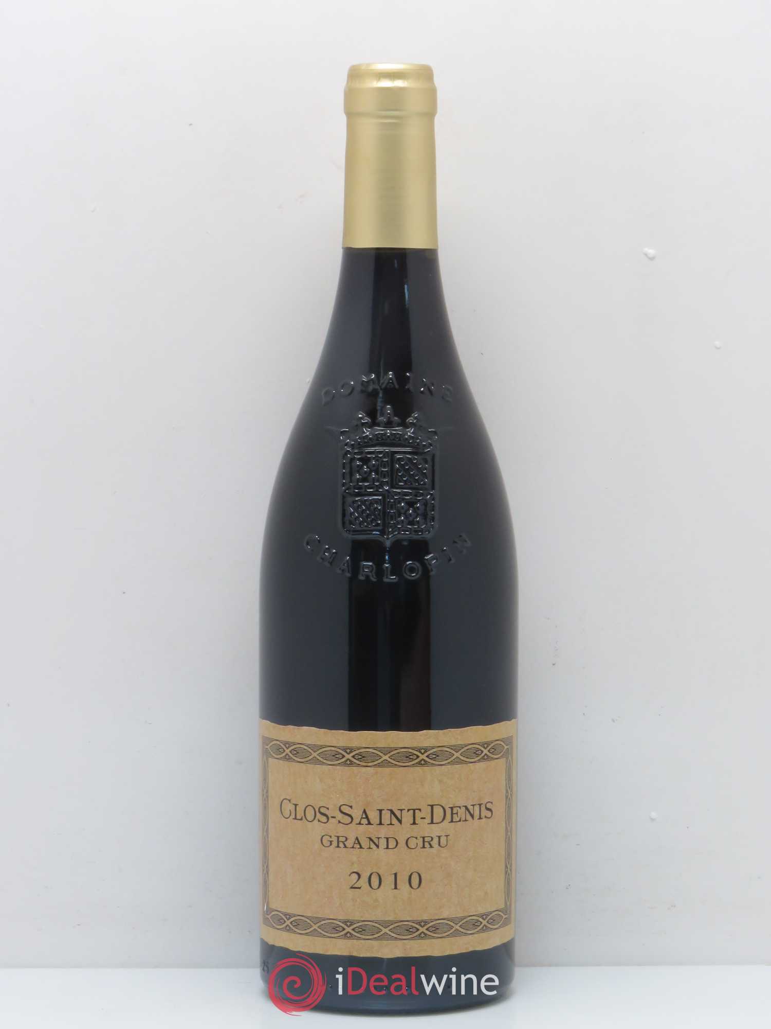 Clos Saint-Denis Grand Cru Philippe Charlopin 2010 - Lot de 1 bouteille - 0